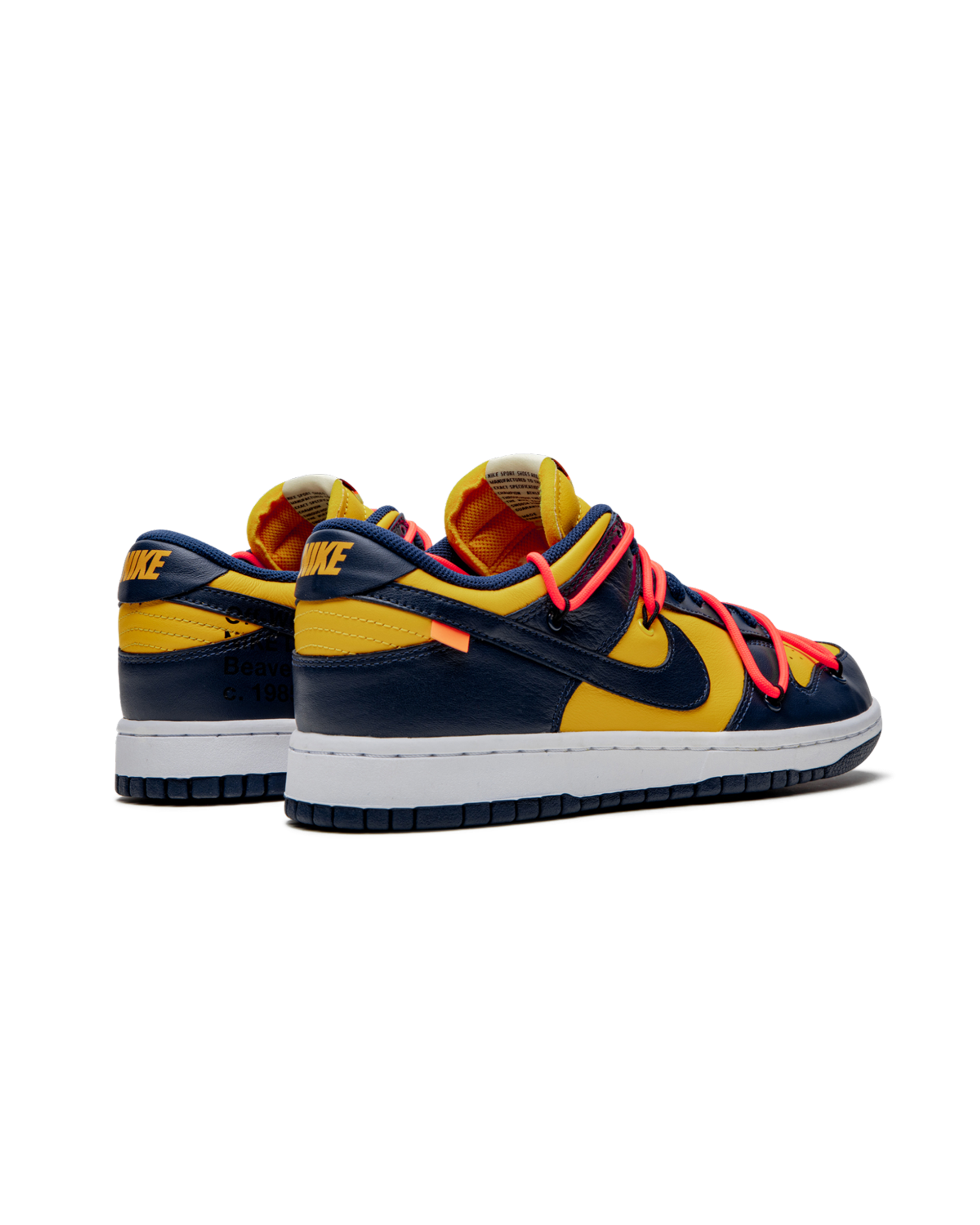 Nike Dunk Low Off-White University Gold