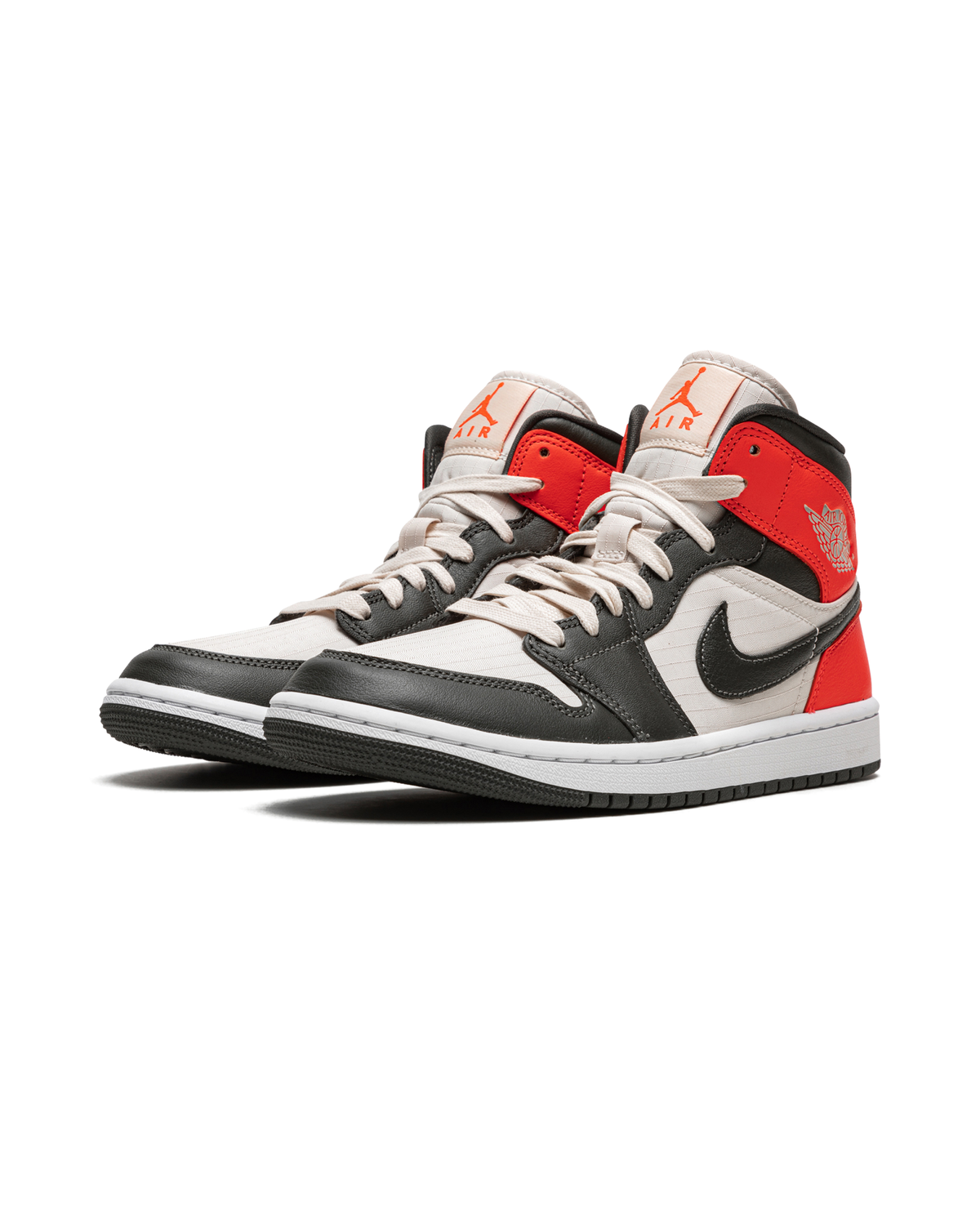 Jordan 1 Mid Newsprint Light Orewood Brown (Women's)