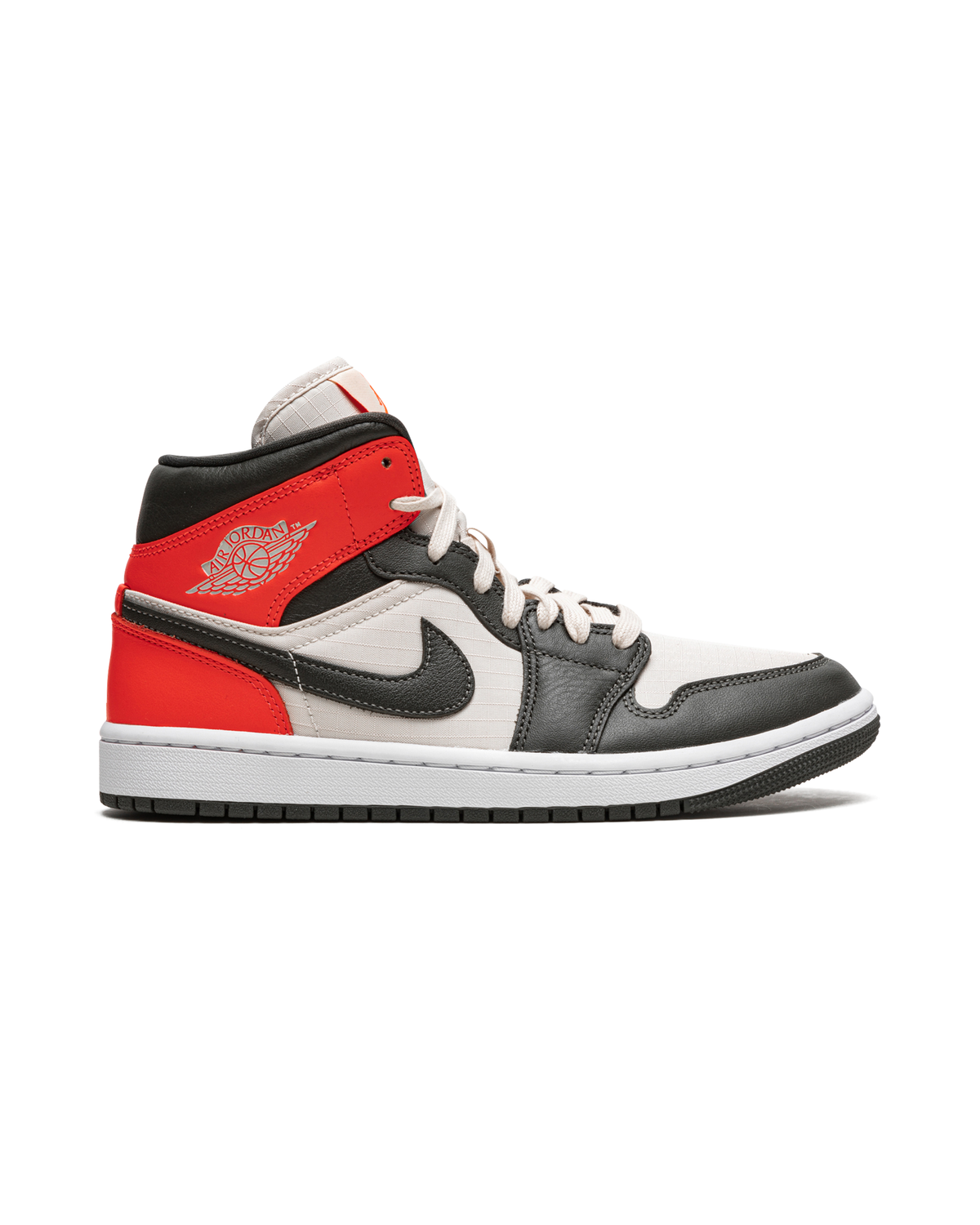 Jordan 1 Mid Newsprint Light Orewood Brown (Women's)