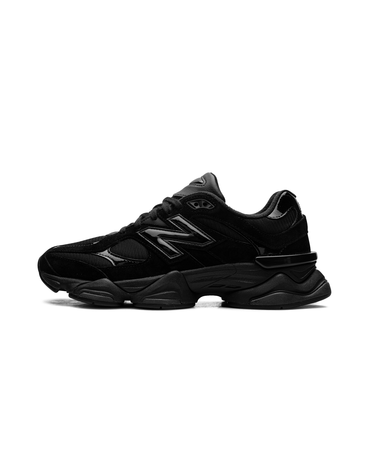 New Balance 9060 Triple Black Patent