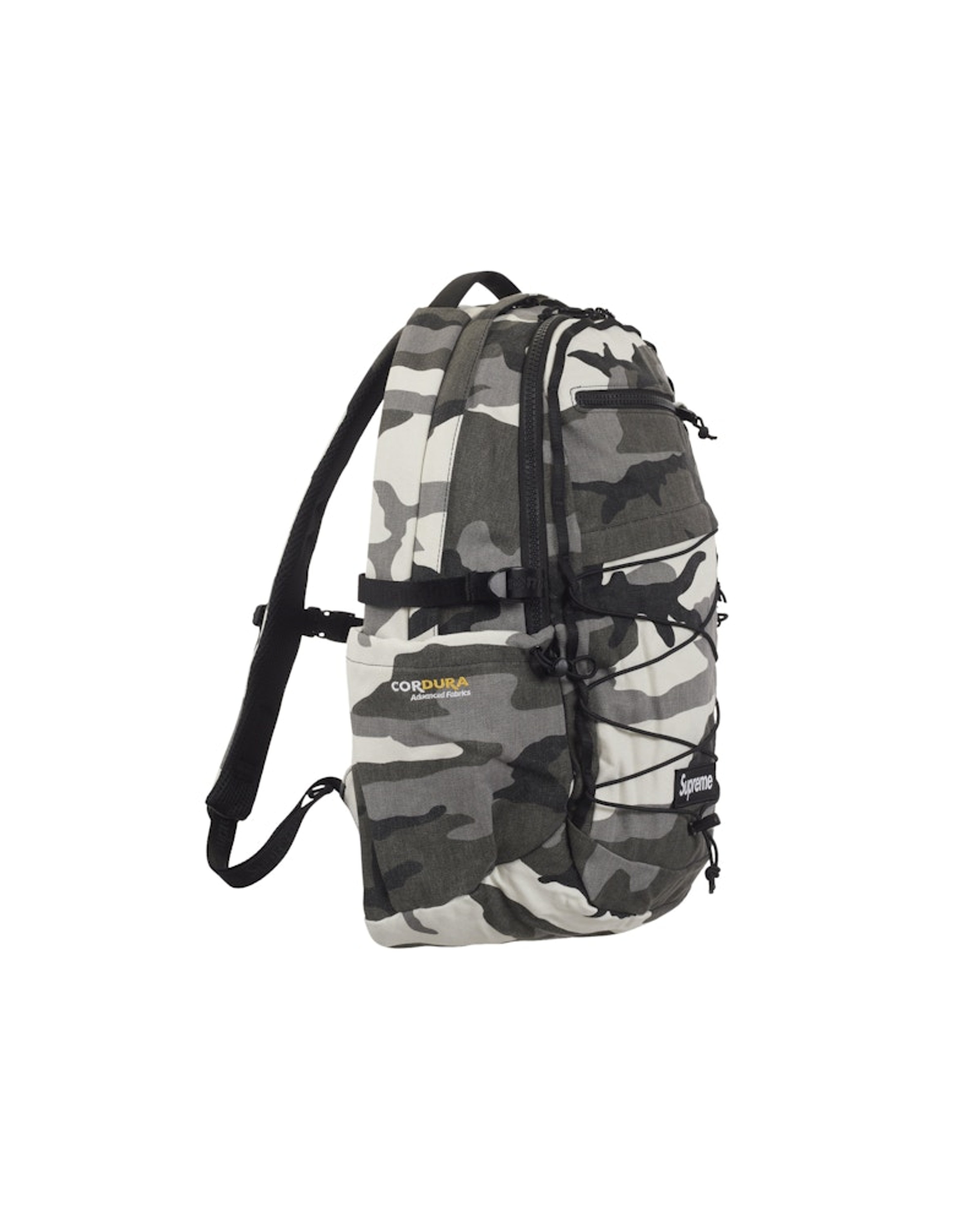 Supreme Logo Backpack (SS25) Snow Camo