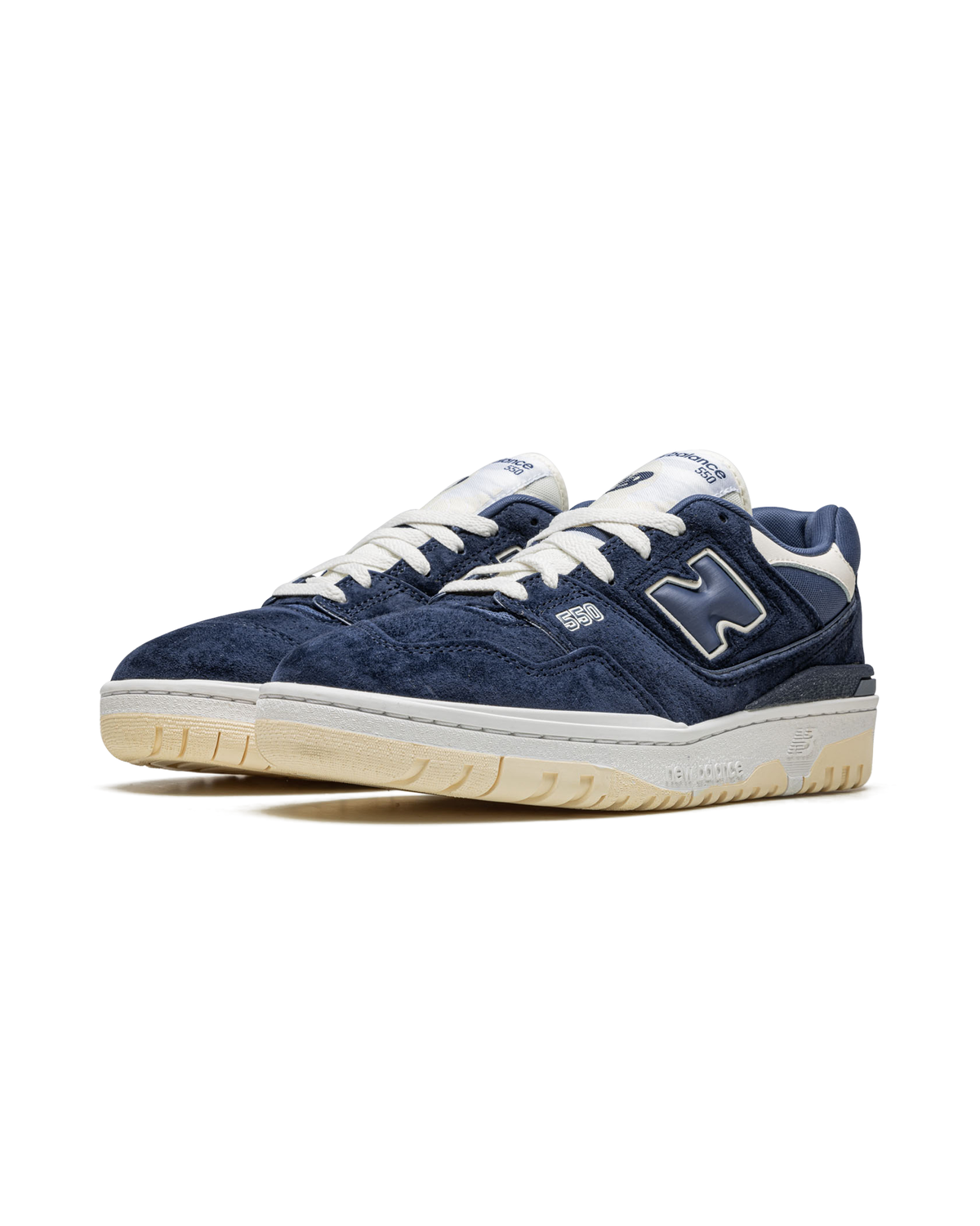 New Balance 550 Natural Indigo Suede