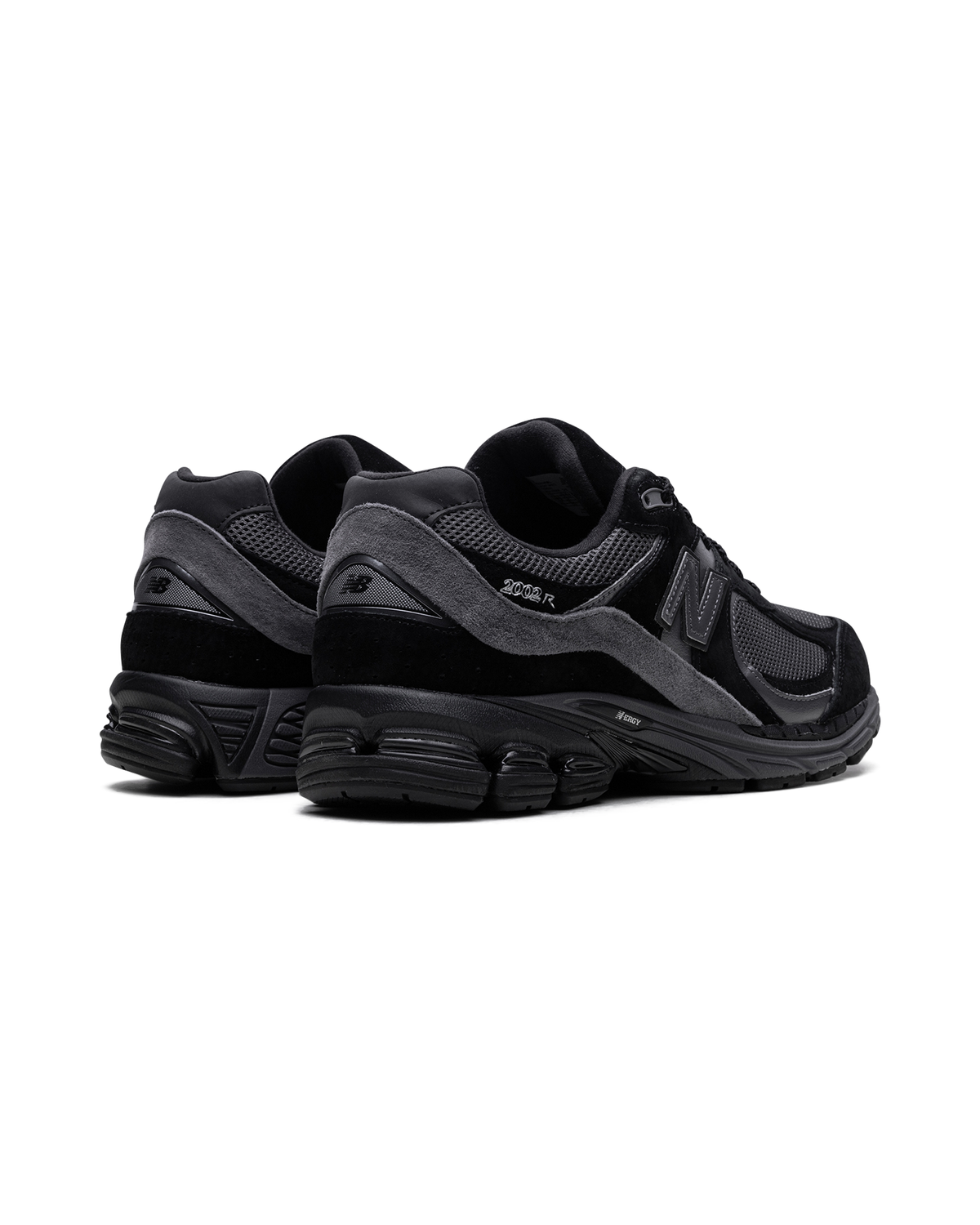 New Balance 2002R Black Dark Grey