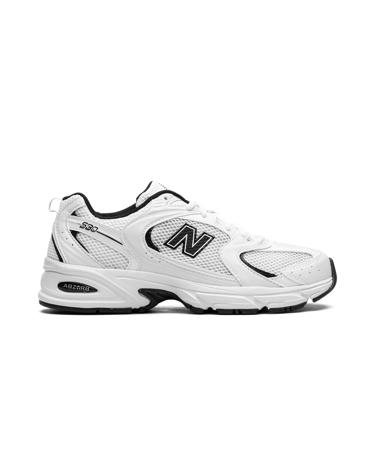 New Balance 530 White Black Details