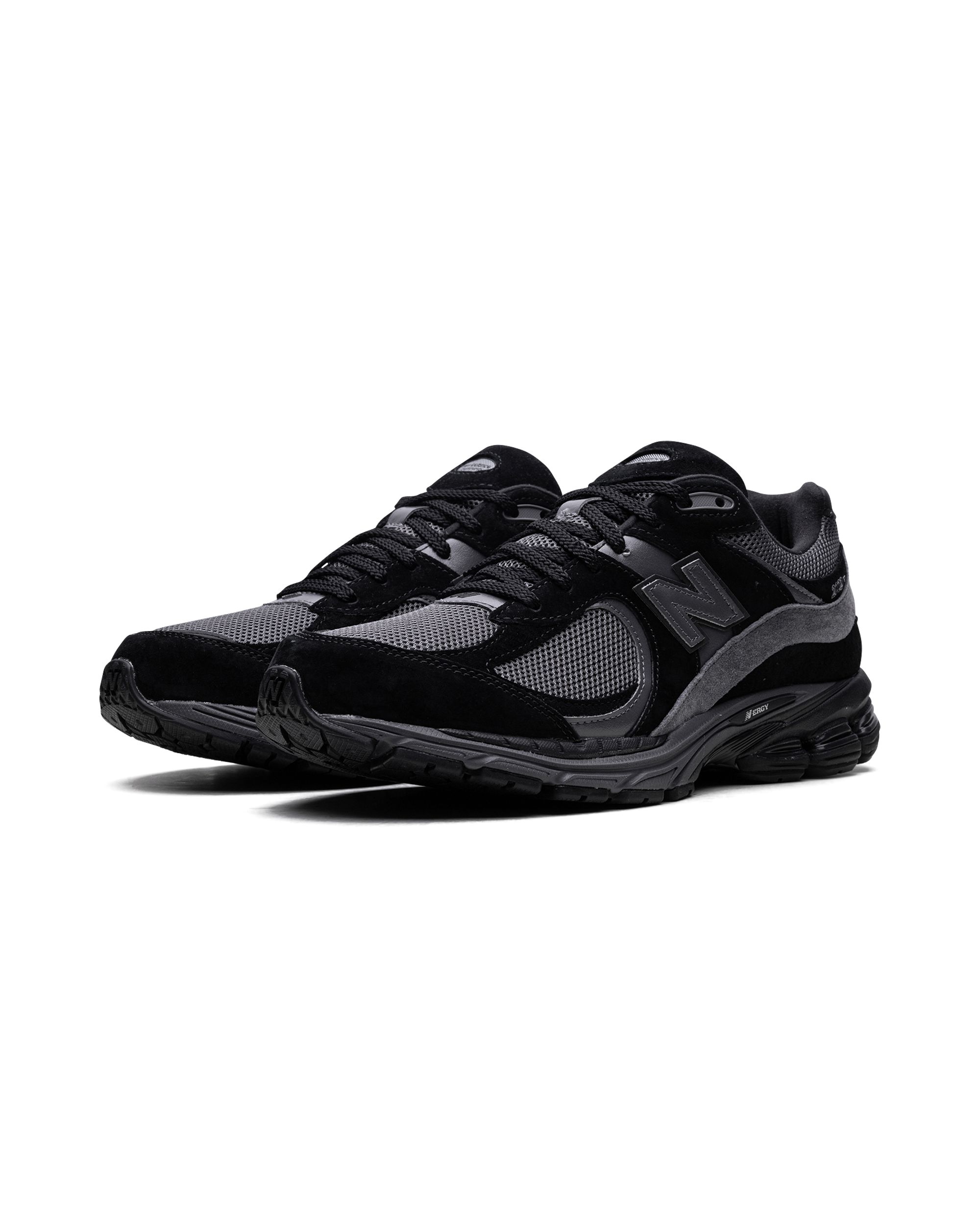 New Balance 2002R Black Dark Grey
