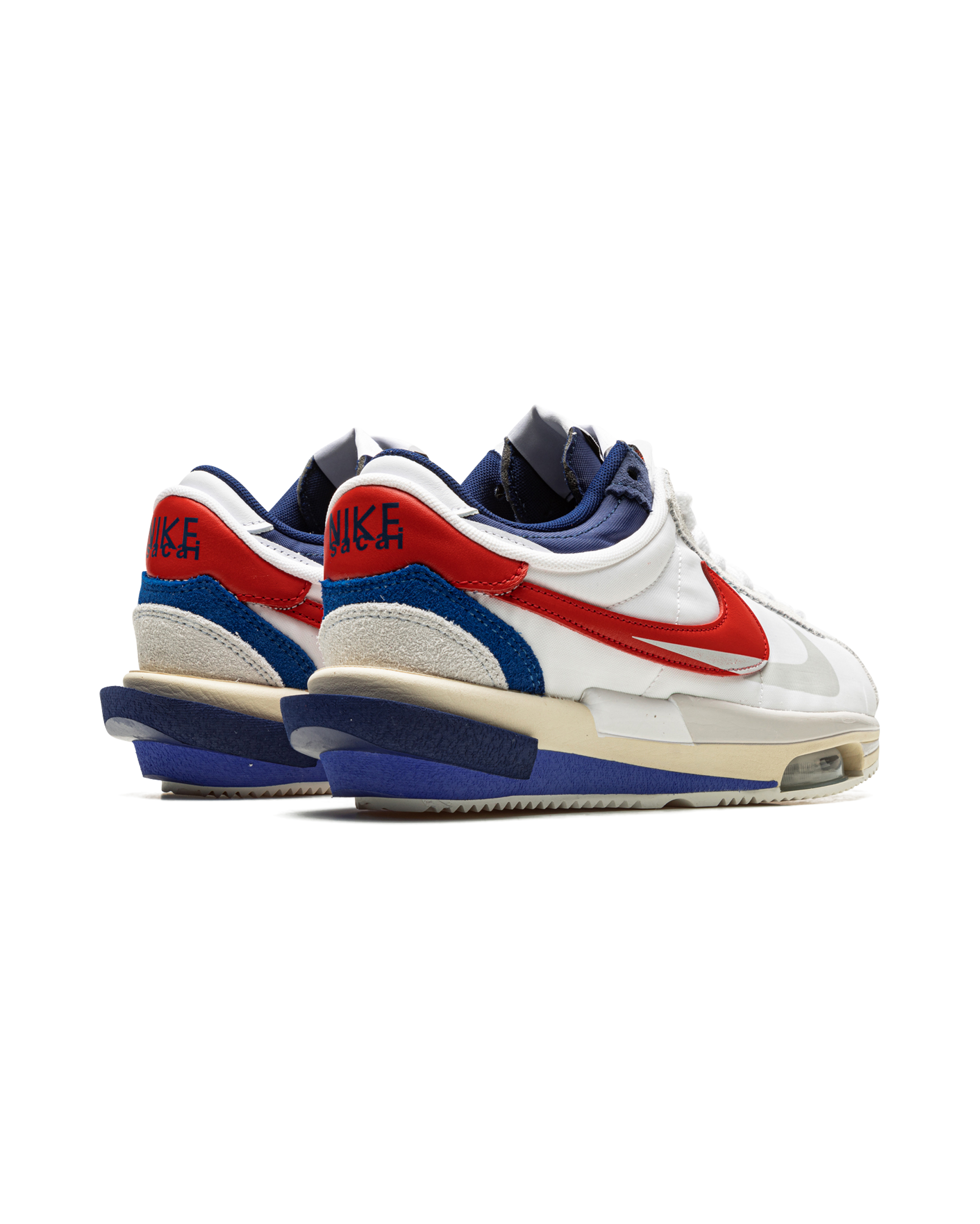Nike Zoom Cortez SP sacai White University Red Blue