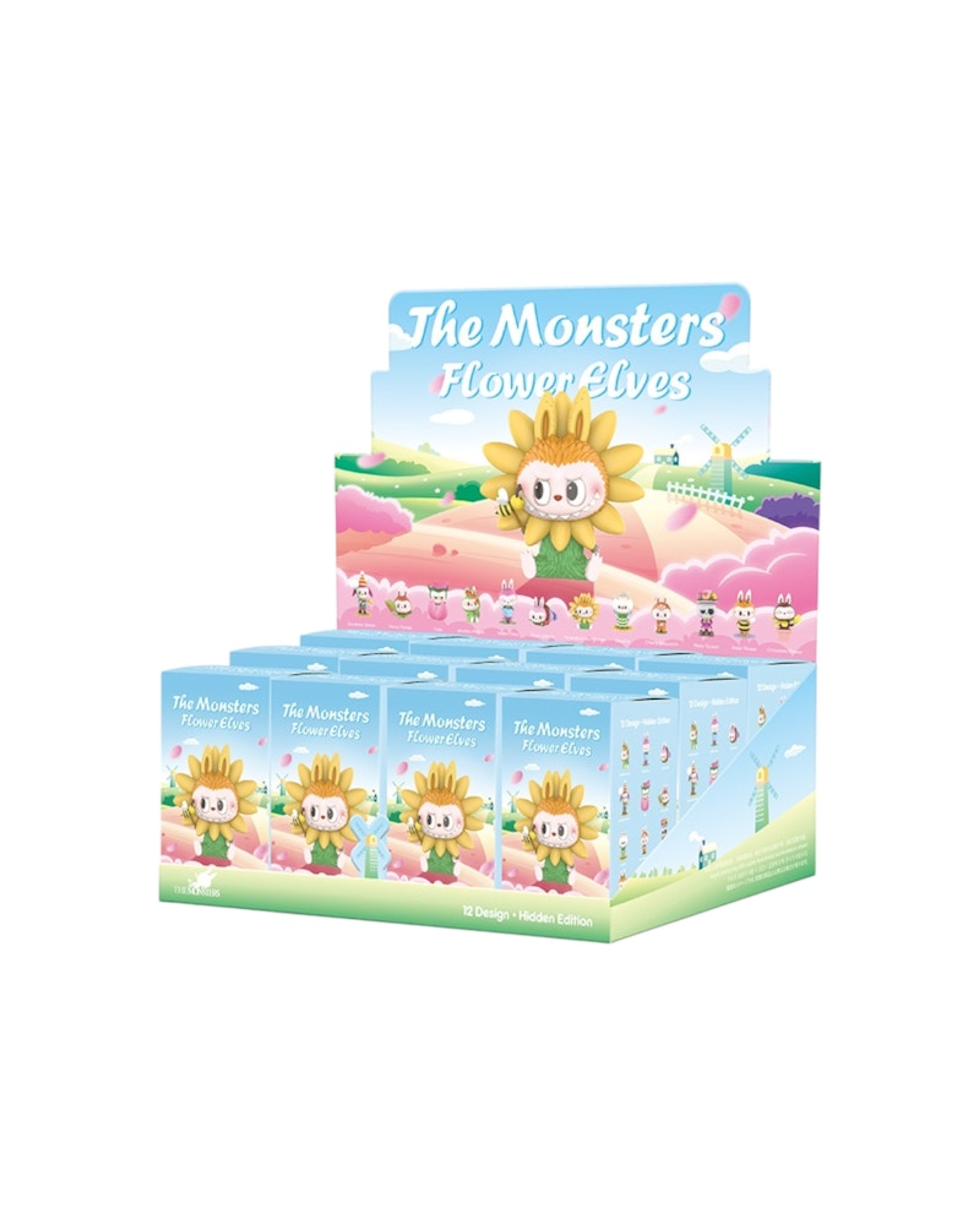 Pop Mart Labubu The Monsters Flower Elves Series Sealed Case (12 Blind Box)
