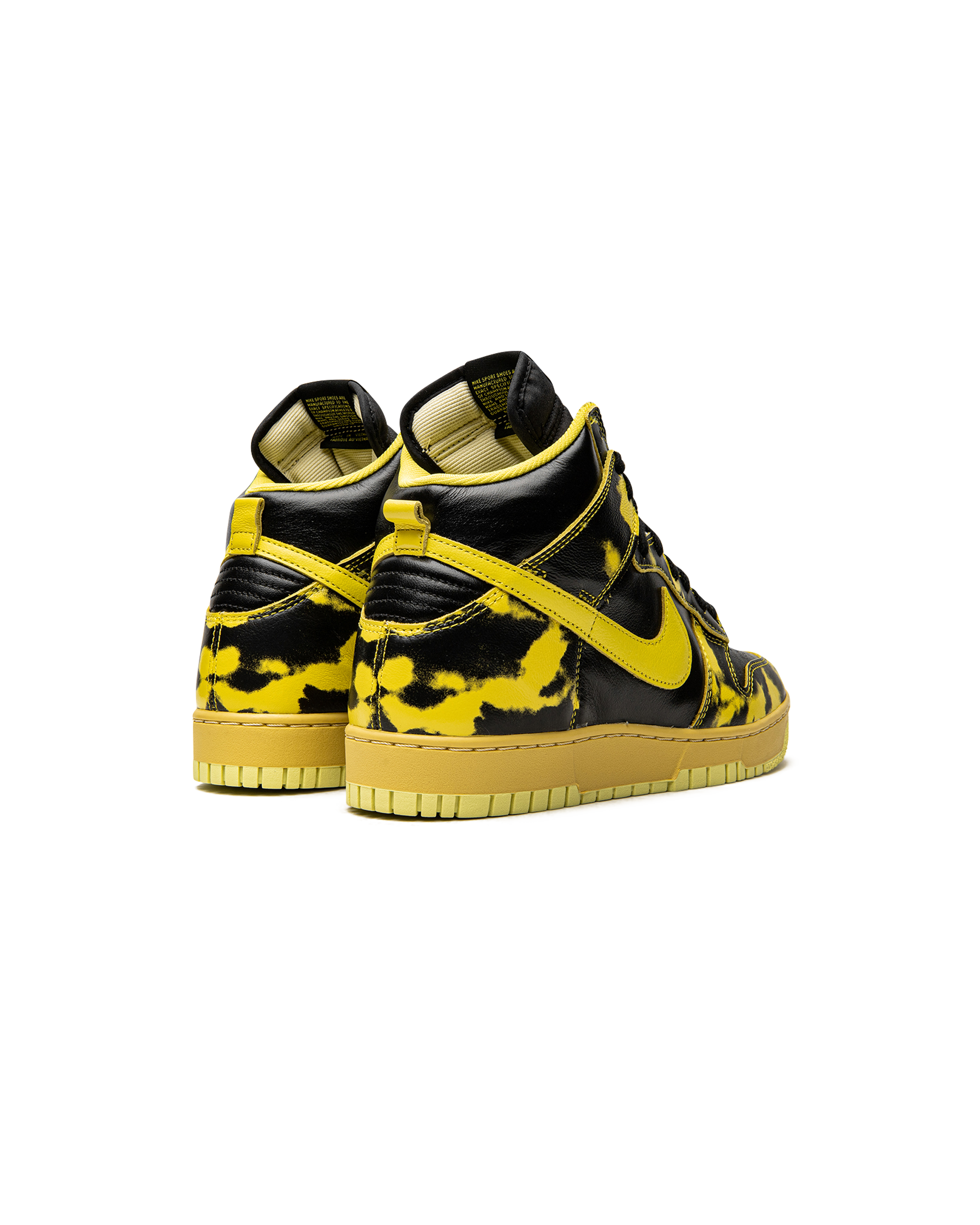 Nike Dunk High 1985 SP Yellow Acid Wash
