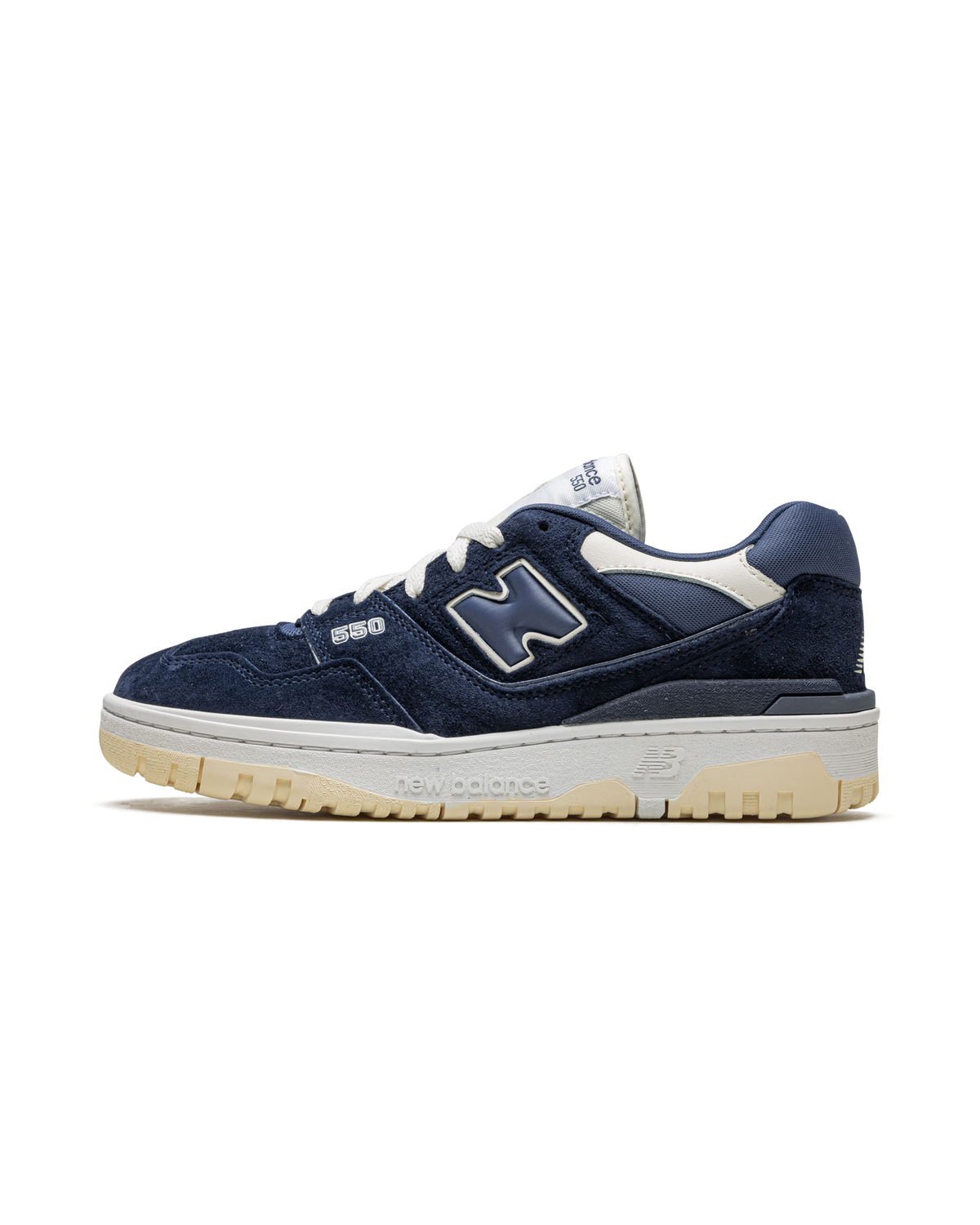 New Balance 550 Natural Indigo Suede