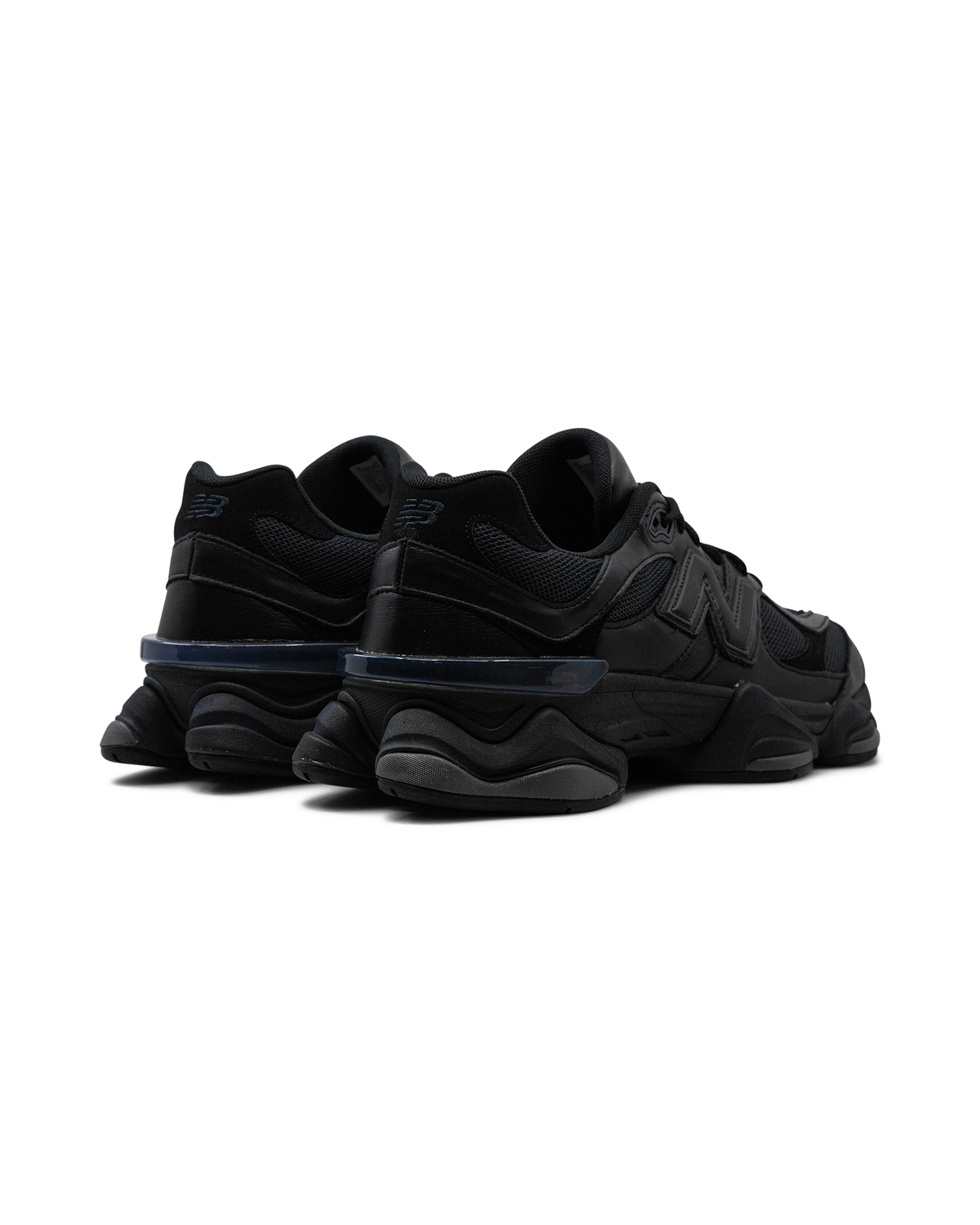 New Balance 9060 Triple Black Leather