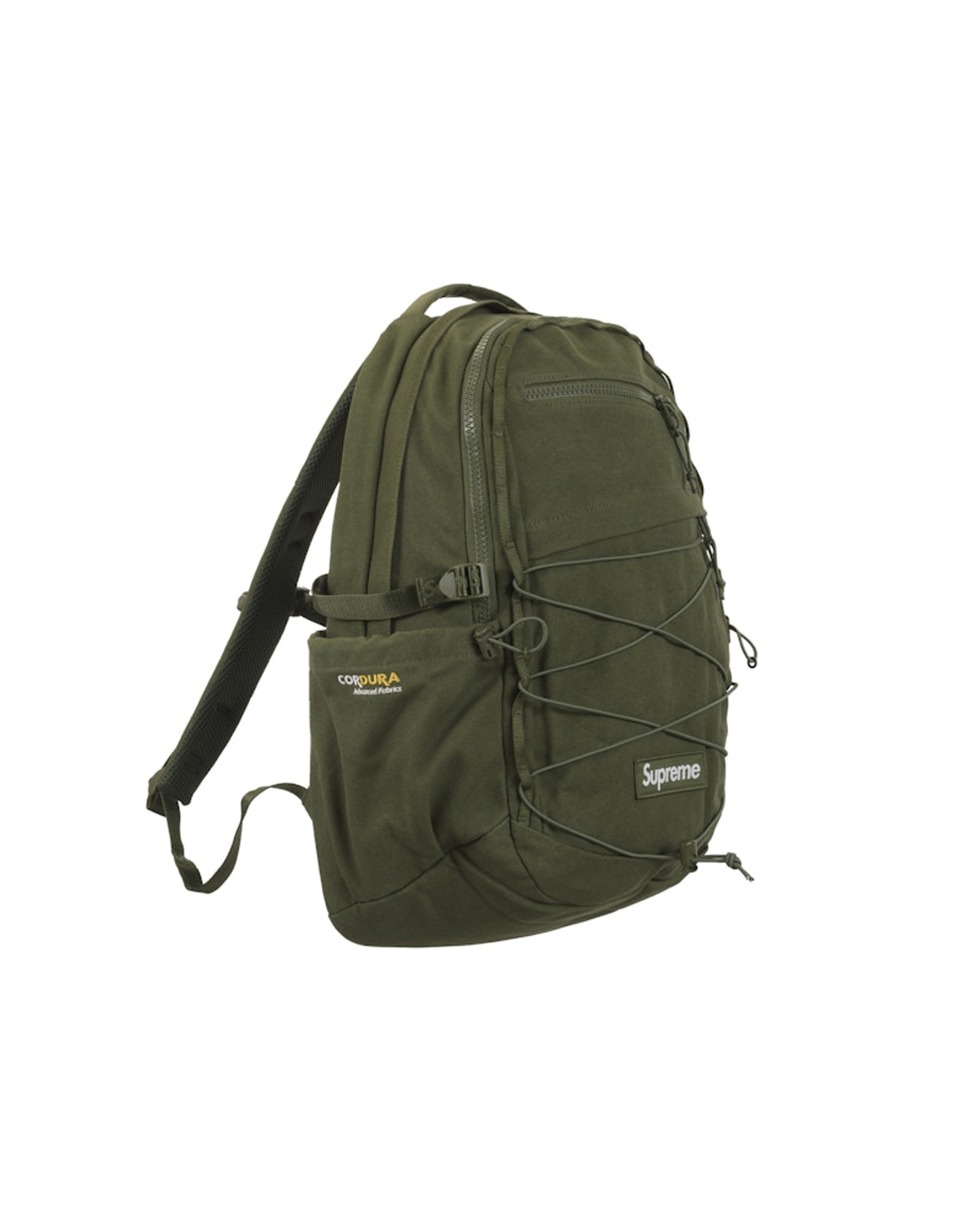 Supreme Logo Backpack (SS25) Olive