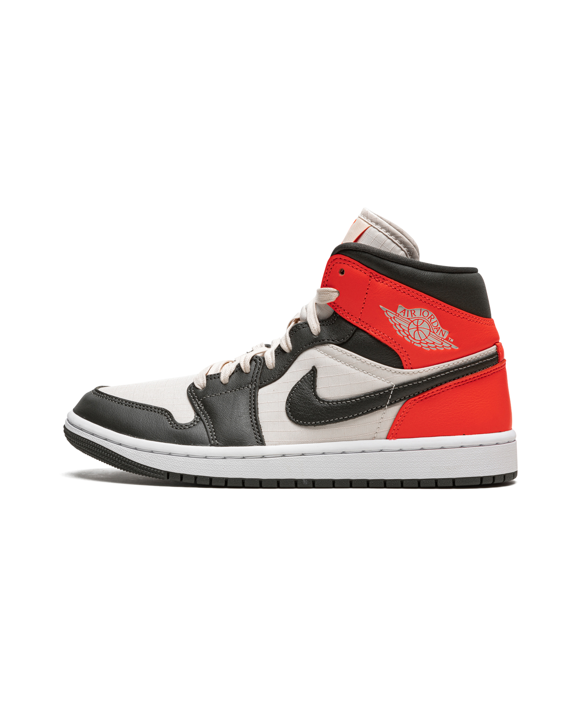 Jordan 1 Mid Newsprint Light Orewood Brown (Women's)