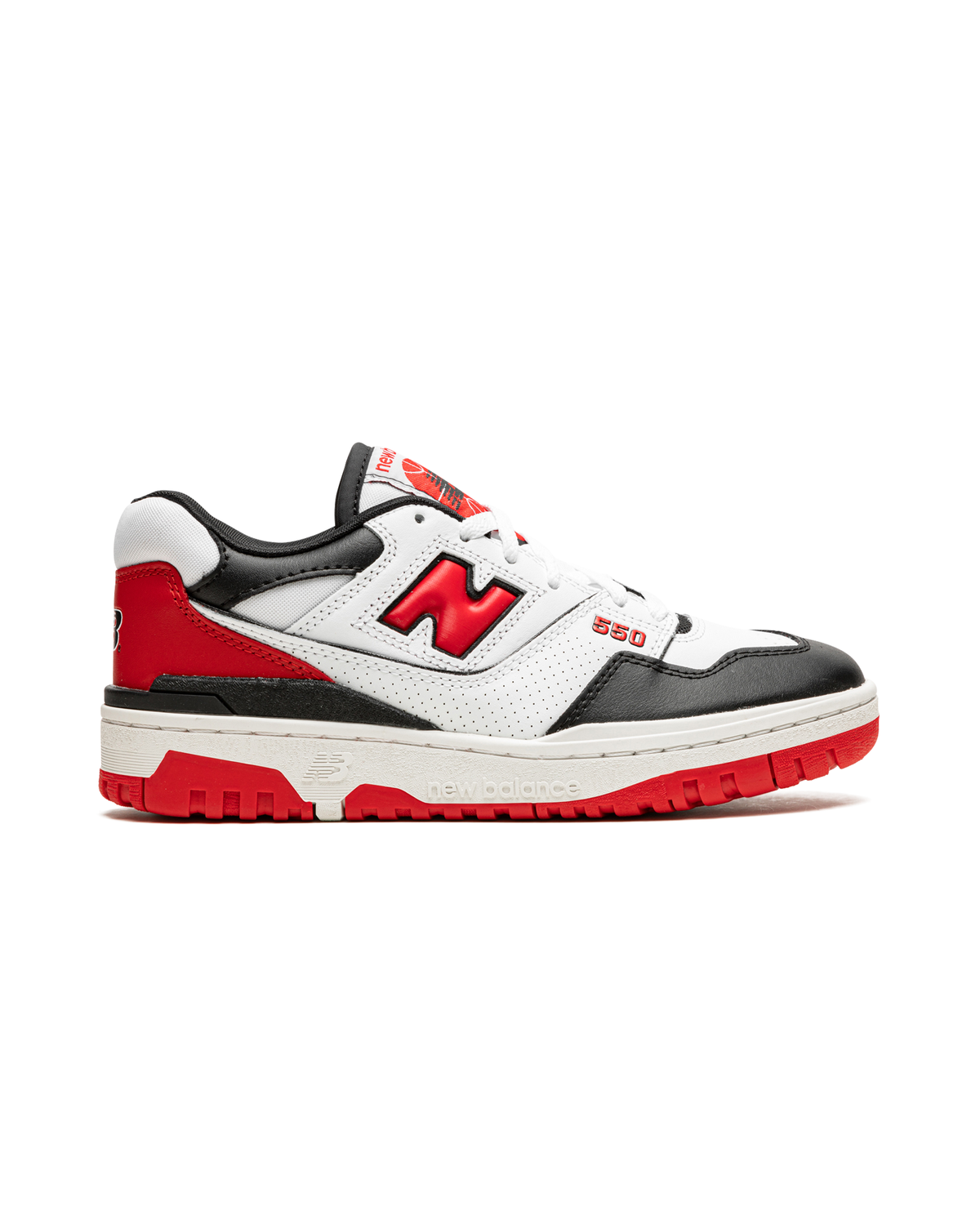 New Balance 550 White Red Black