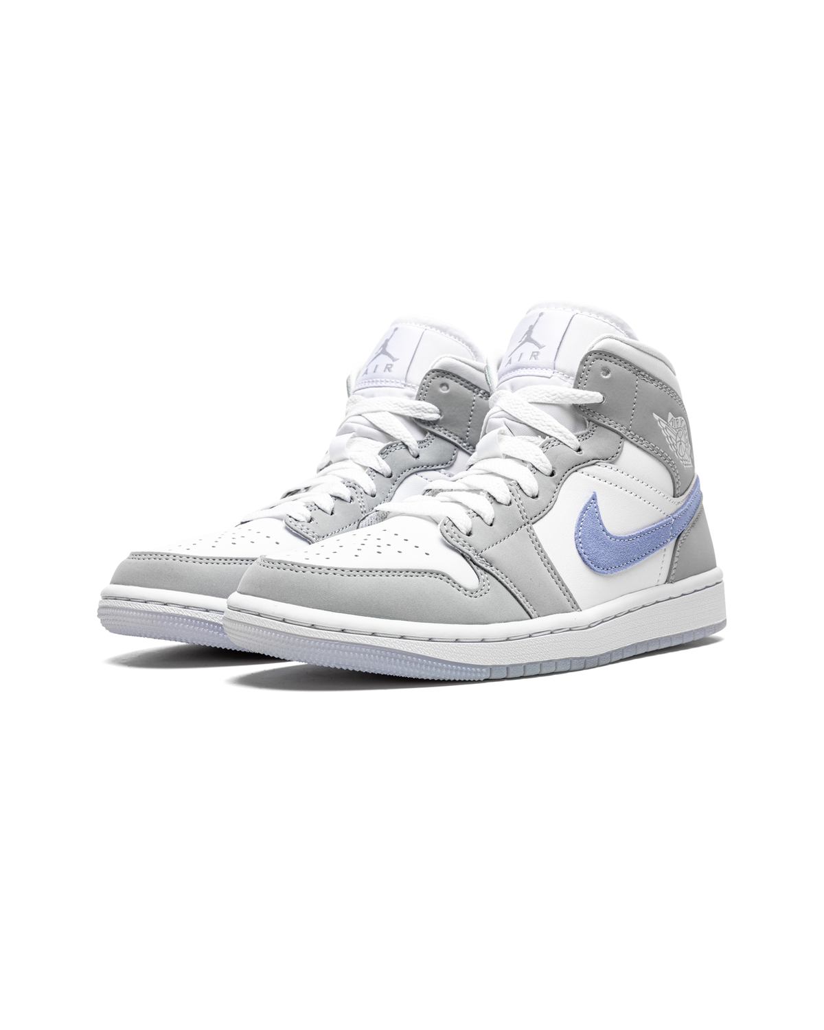 Jordan 1 Mid Wolf Grey Aluminum (Women's)
