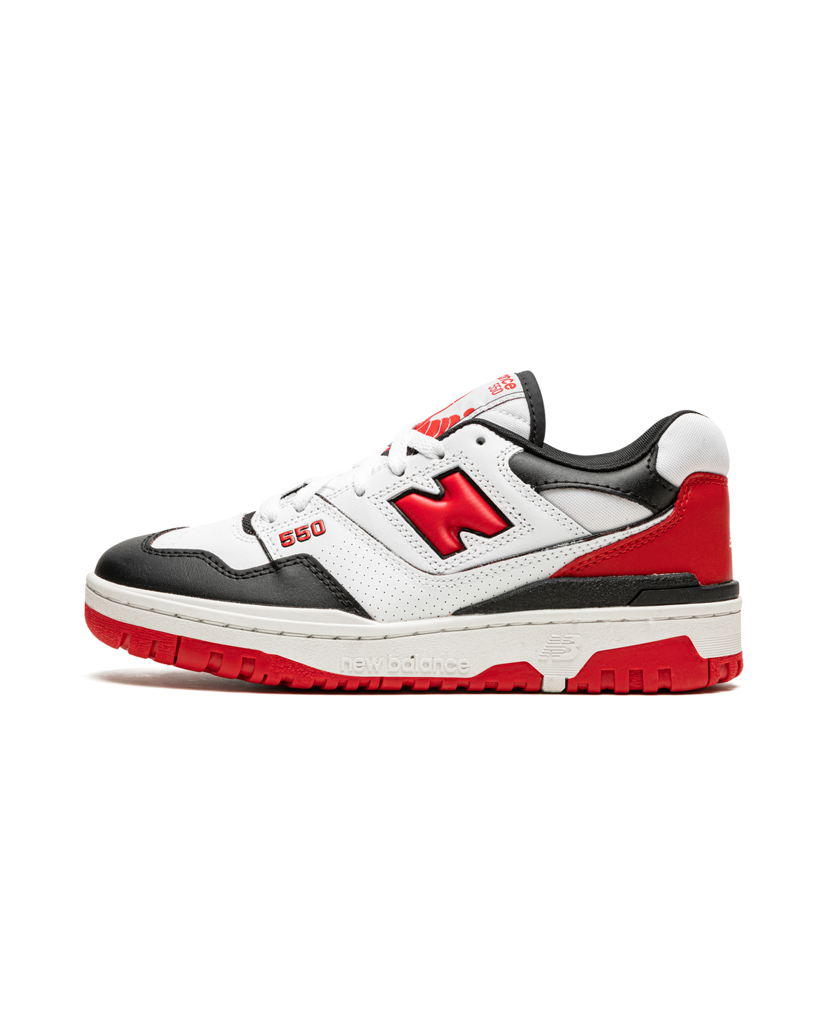 New Balance 550 White Red Black