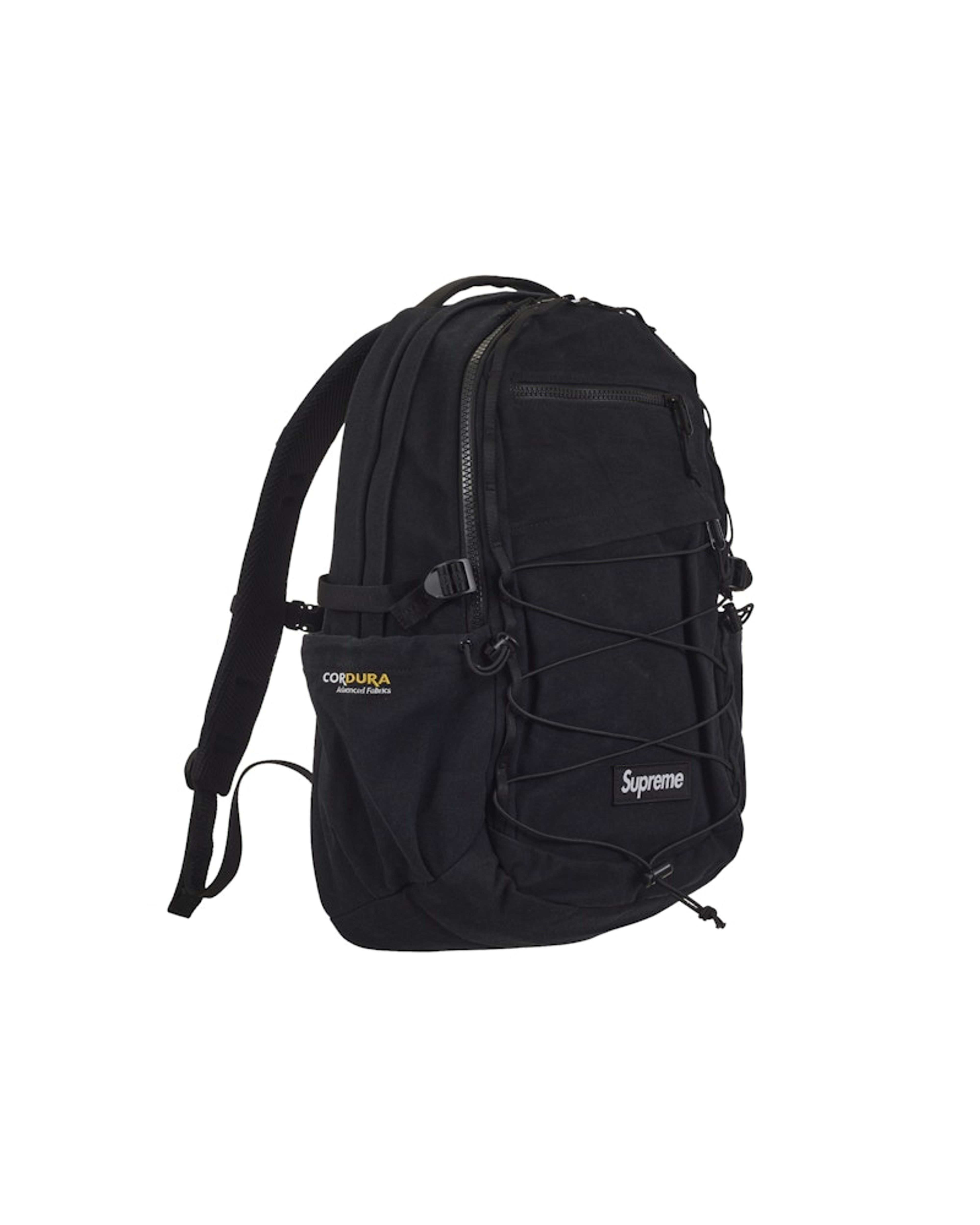 Supreme Logo Backpack (SS25) Black
