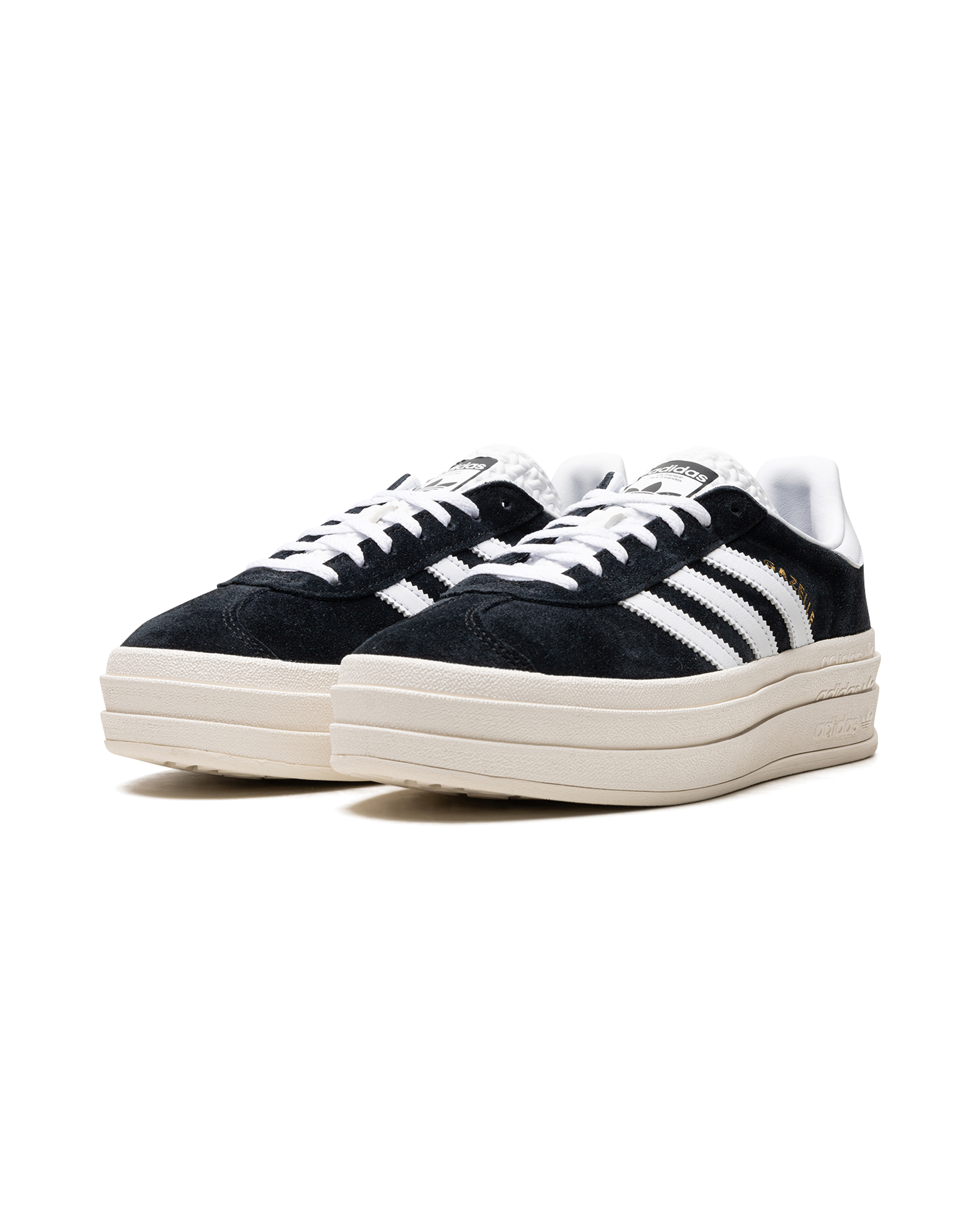adidas Gazelle Bold Core Black White (Women's)