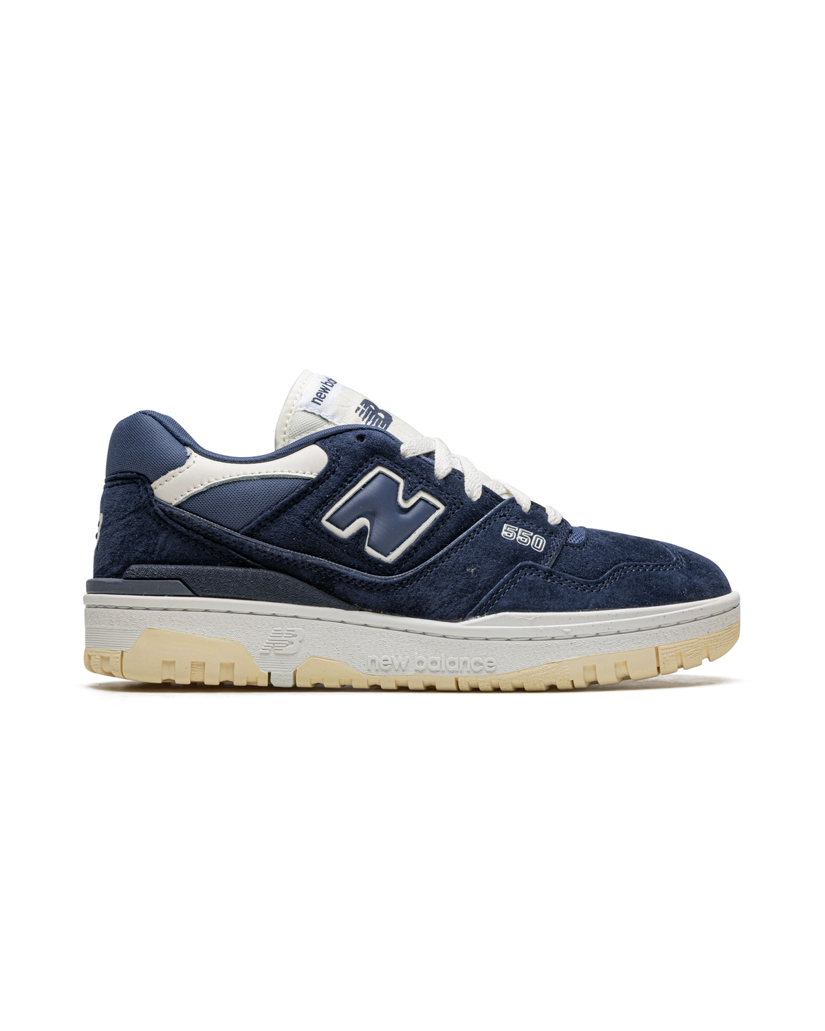 New Balance 550 Natural Indigo Suede
