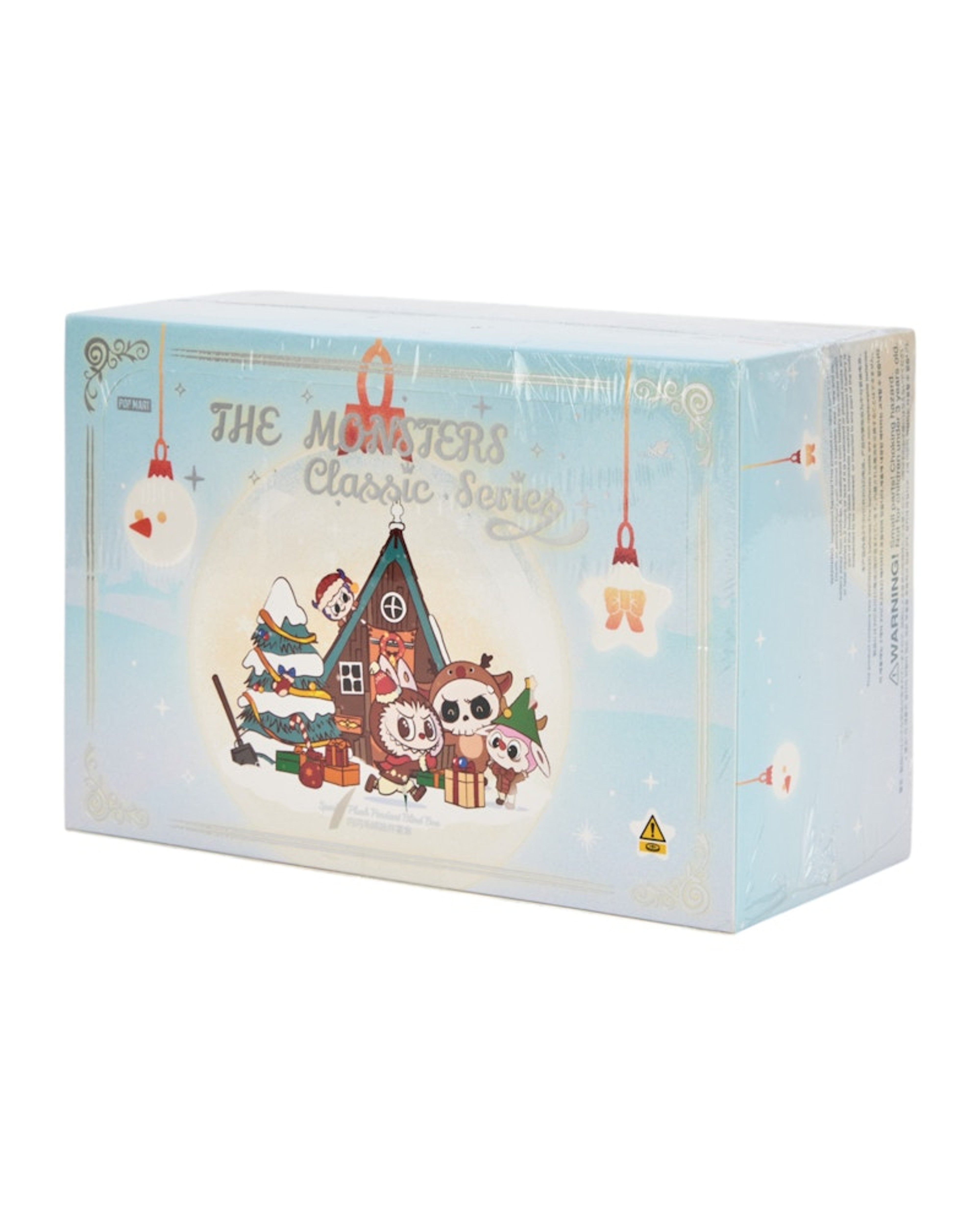 Pop Mart Labubu The Monsters Classic Series Sparkly Plush Pendant Sealed Case (6 Blind Box)