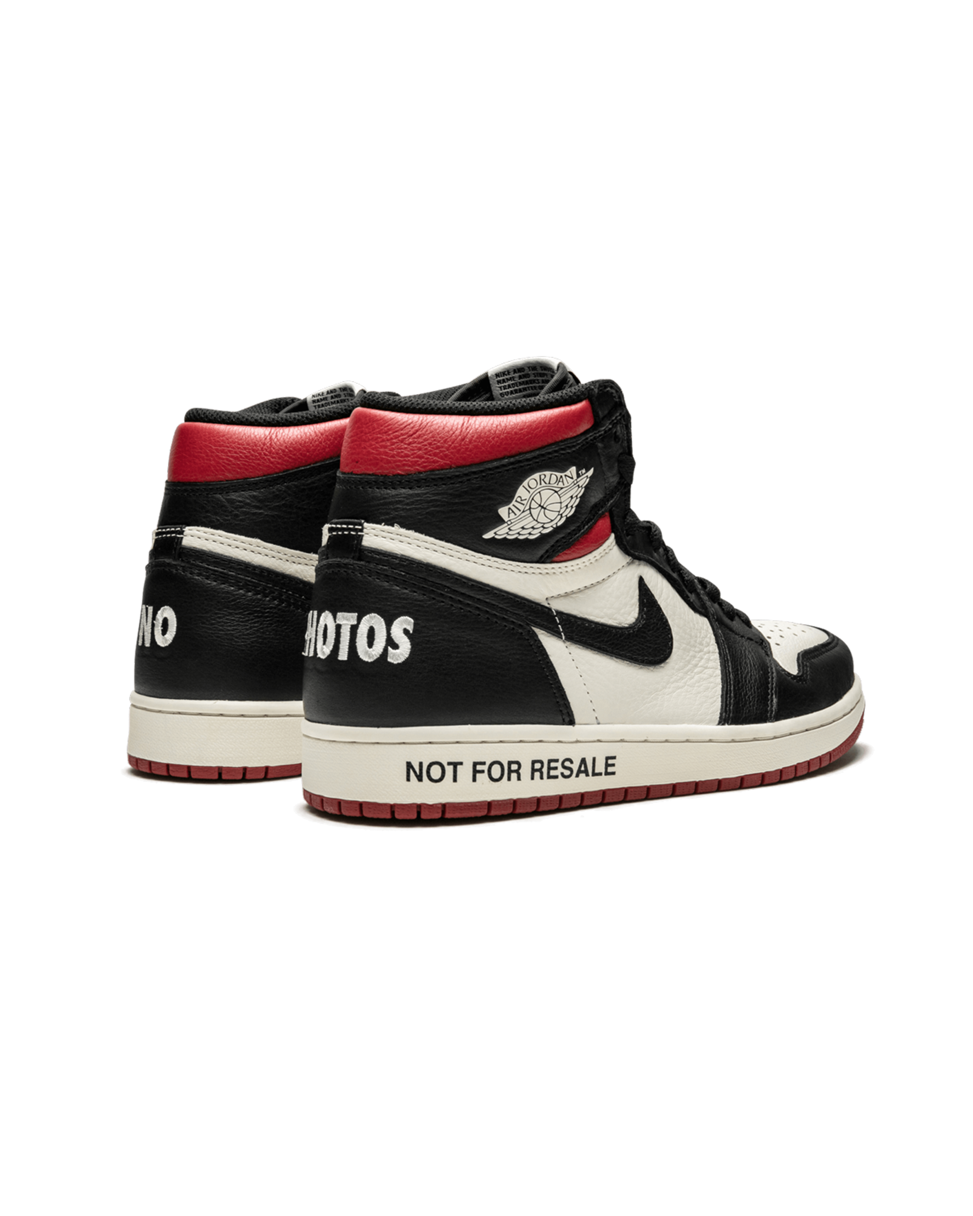 Jordan 1 Retro High Not for Resale Varsity Red