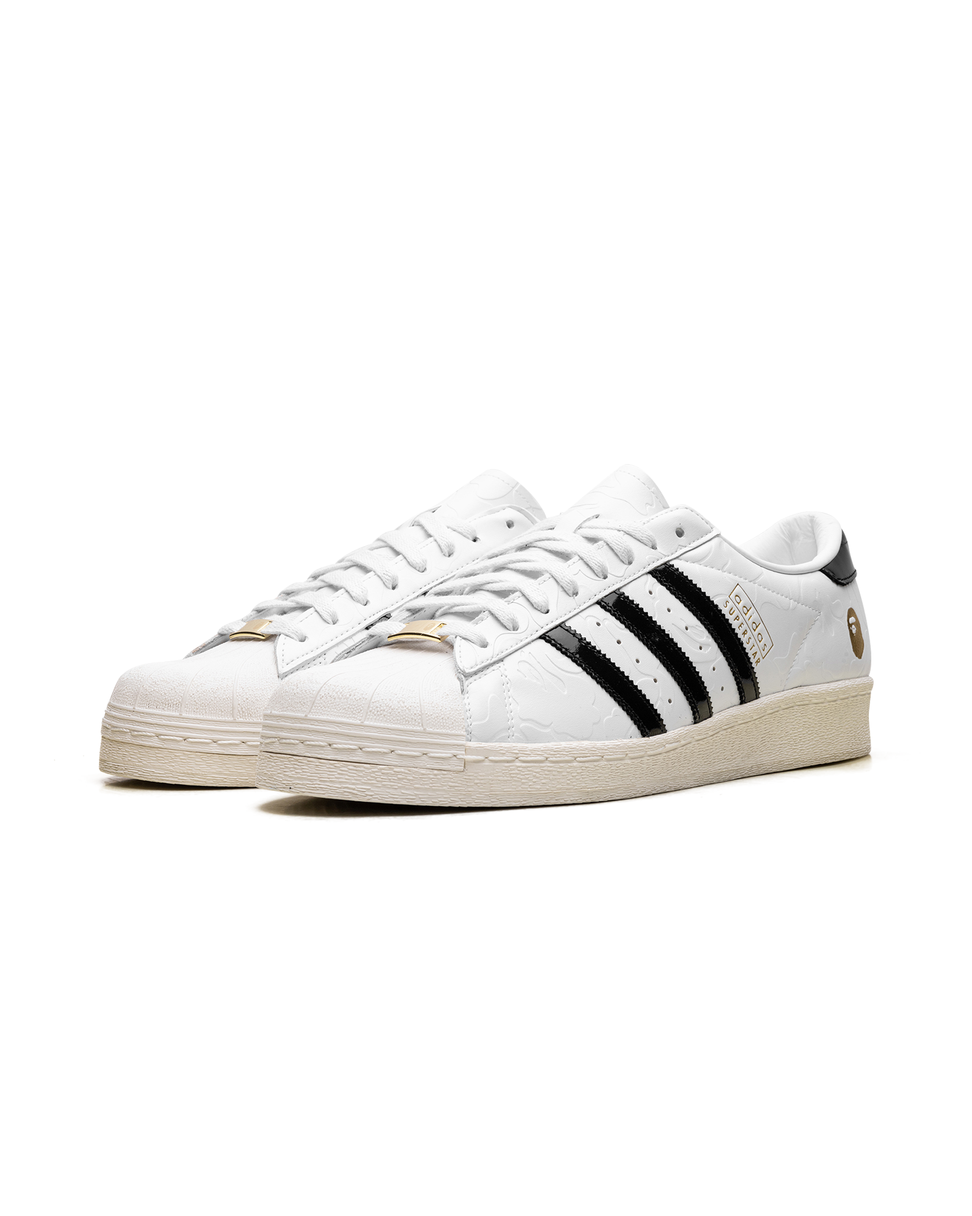 adidas Superstar Vintage Bape White Black