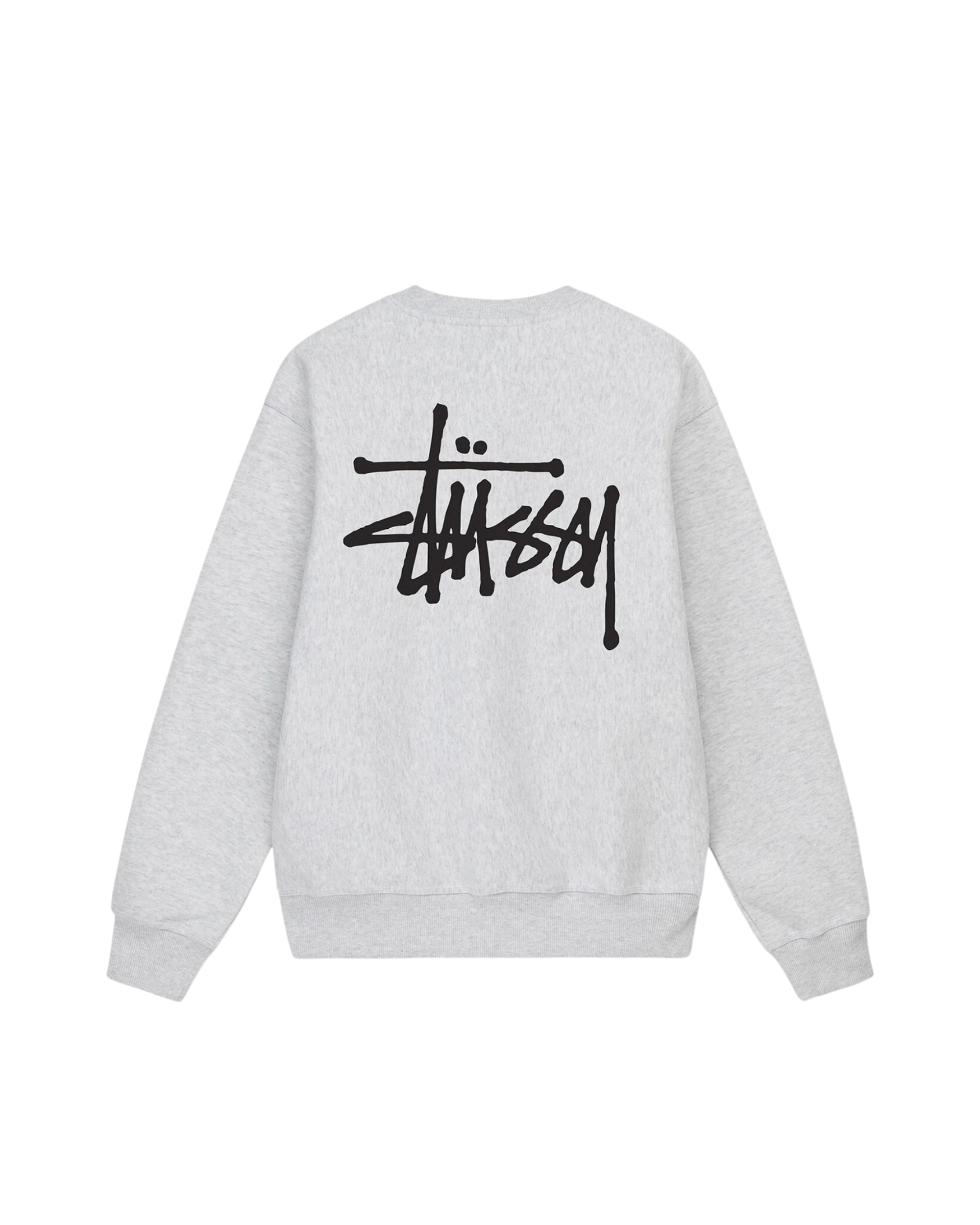 Stüssy Basic Crew Ash Heather