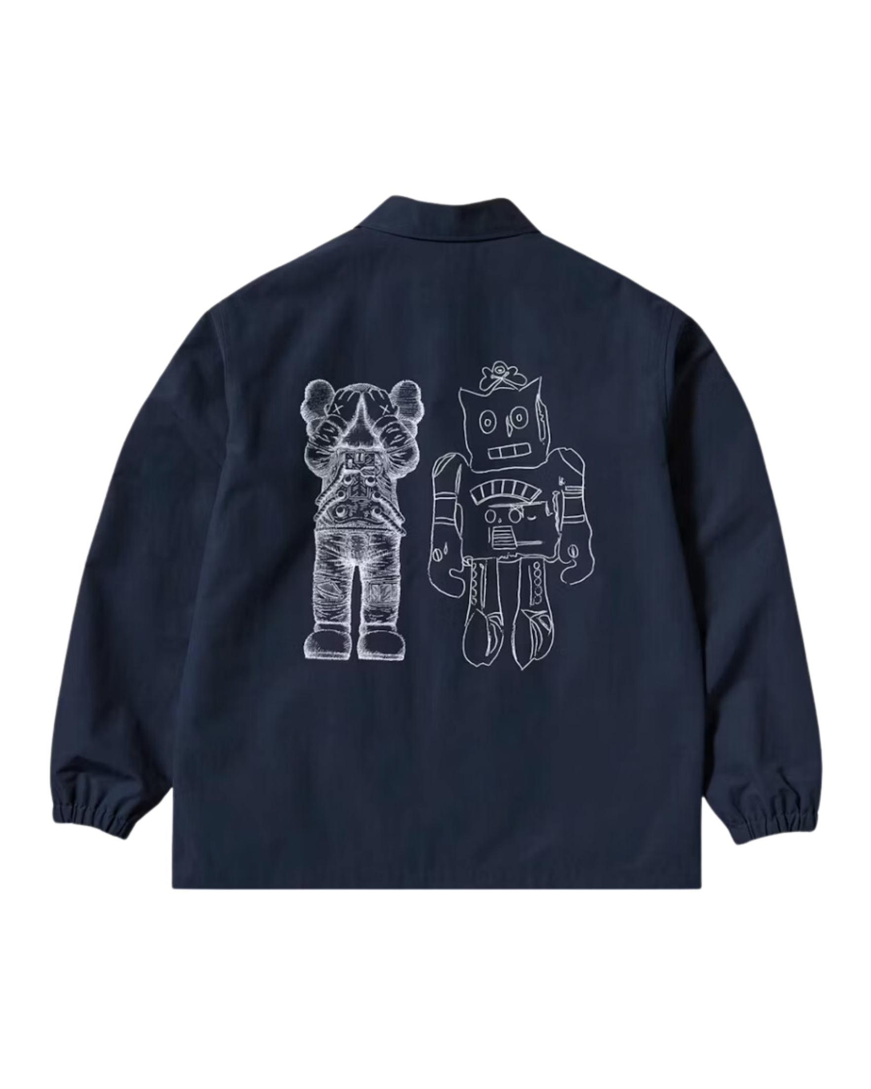 KAWS x Uniqlo Warhol Coach Jacket "Navy"