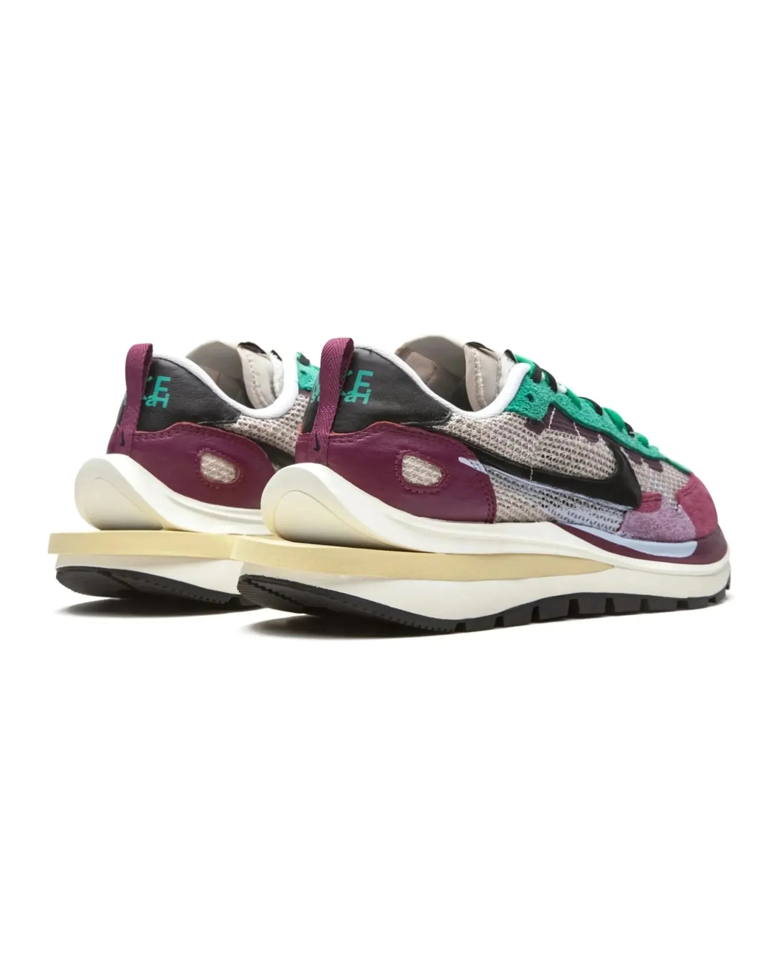 Nike Vaporwaffle Sacai "Red Neptune Green" - street-bill.dk