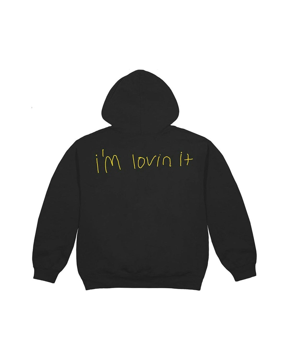 Travis Scott x McDonald's Billions Served Hoodie Washed Black