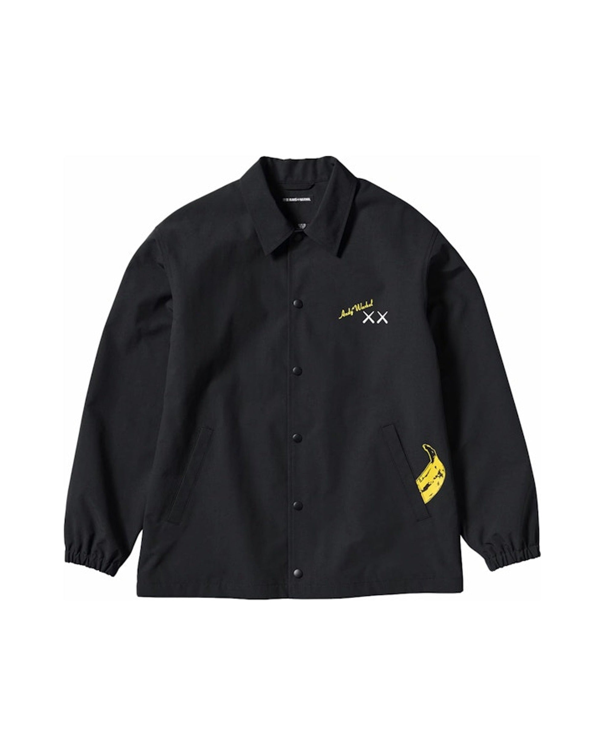 KAWS x Uniqlo Warhol Coach Jacket Black