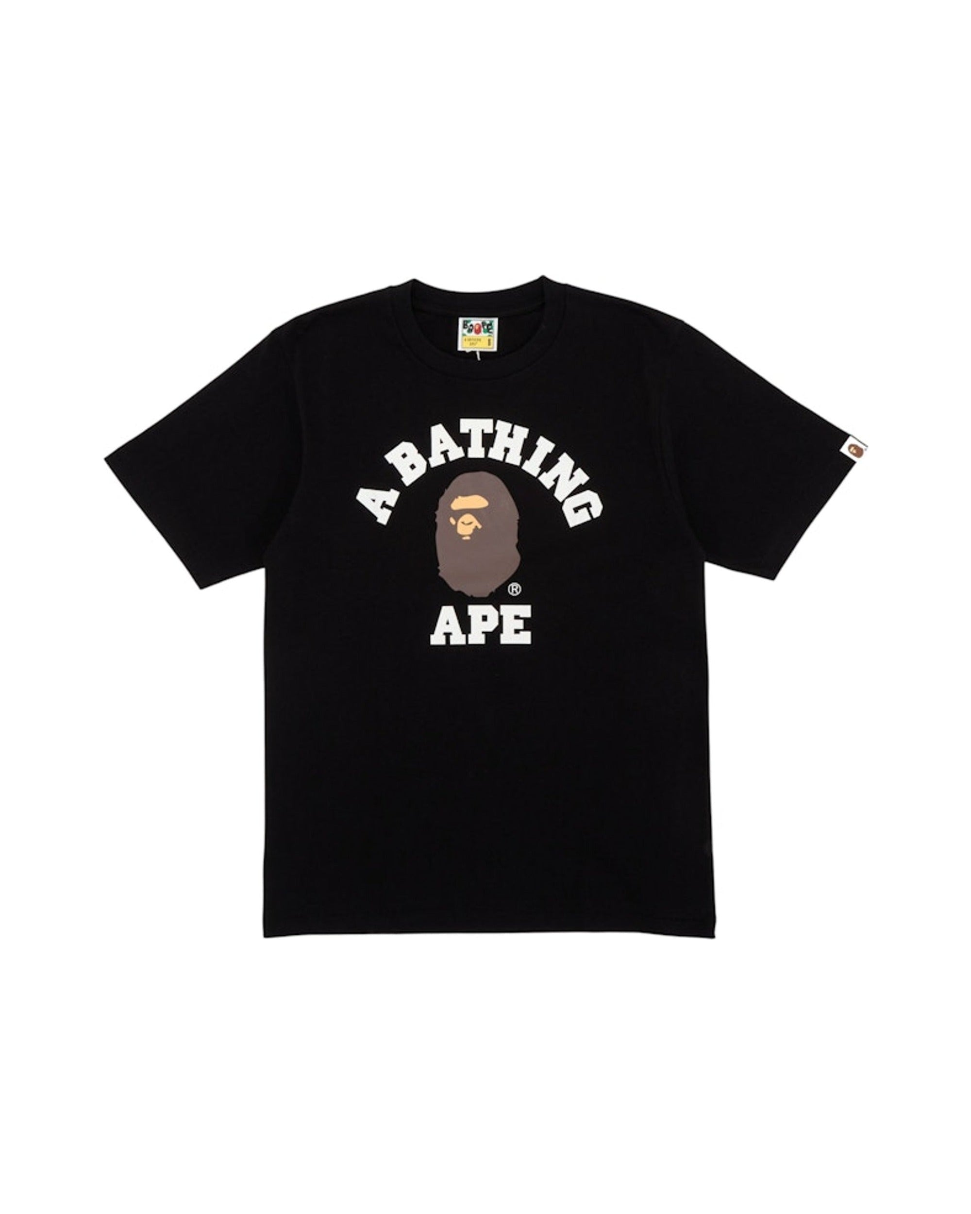 BAPE College Tee Black