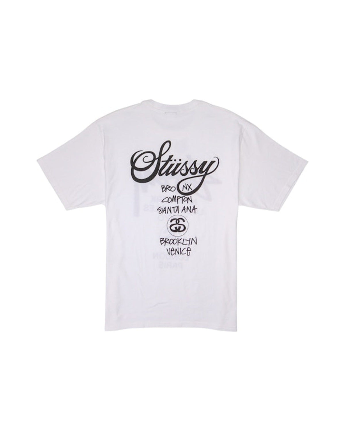 Stussy World Tour Tee White