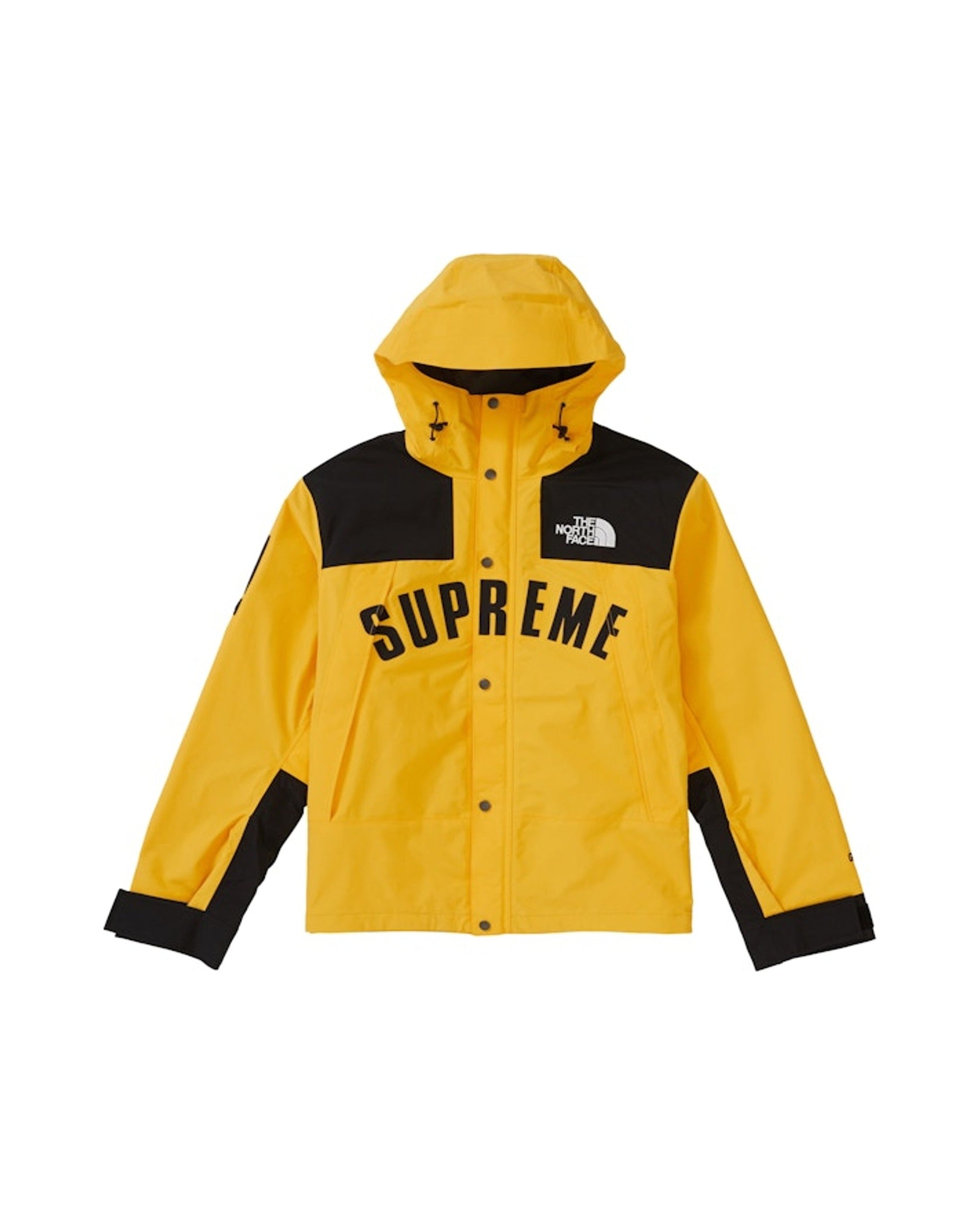 Supreme The North Face Arc Logo Mountain Jacket Yellow