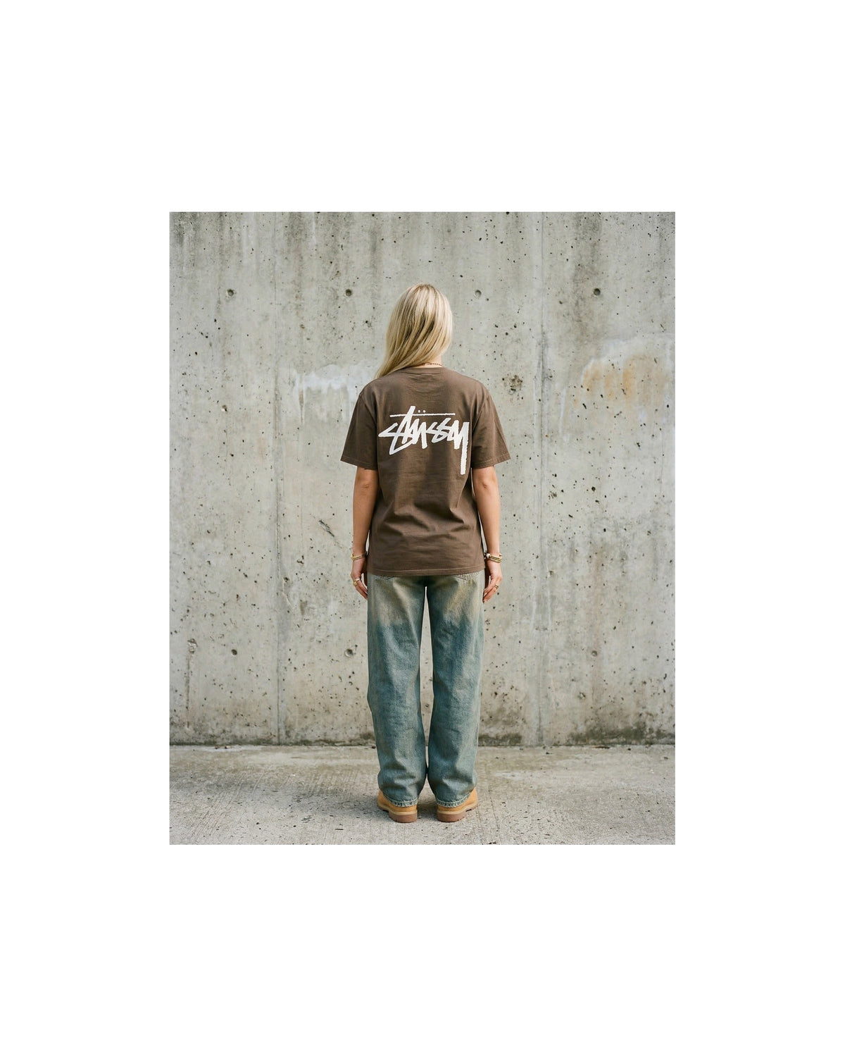 Stussy Basic Tee Coffee