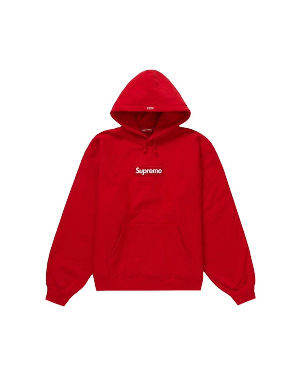 Supreme Box Logo Hoodie (FW23) Red