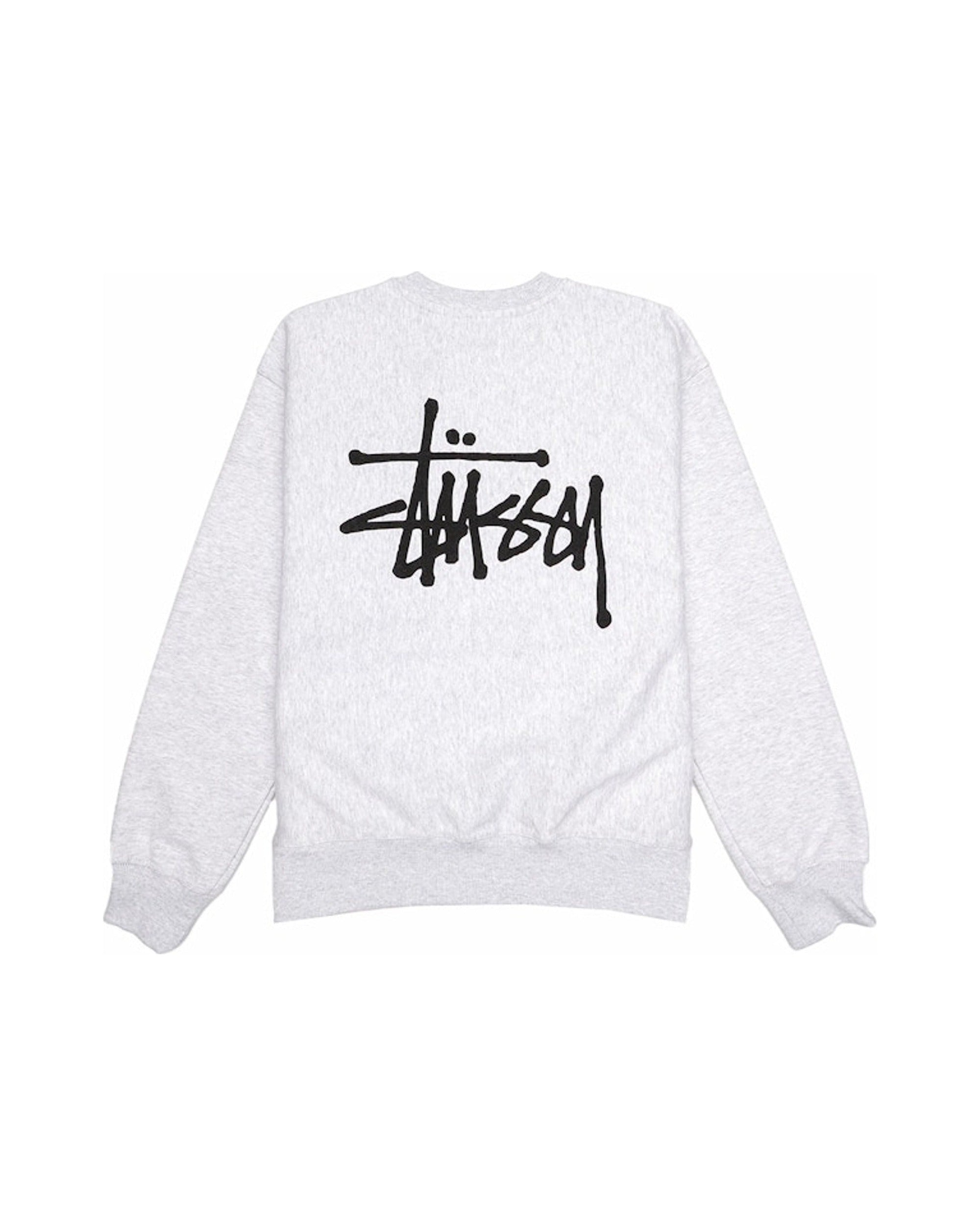 Stussy Basic Crewneck Ash Heather