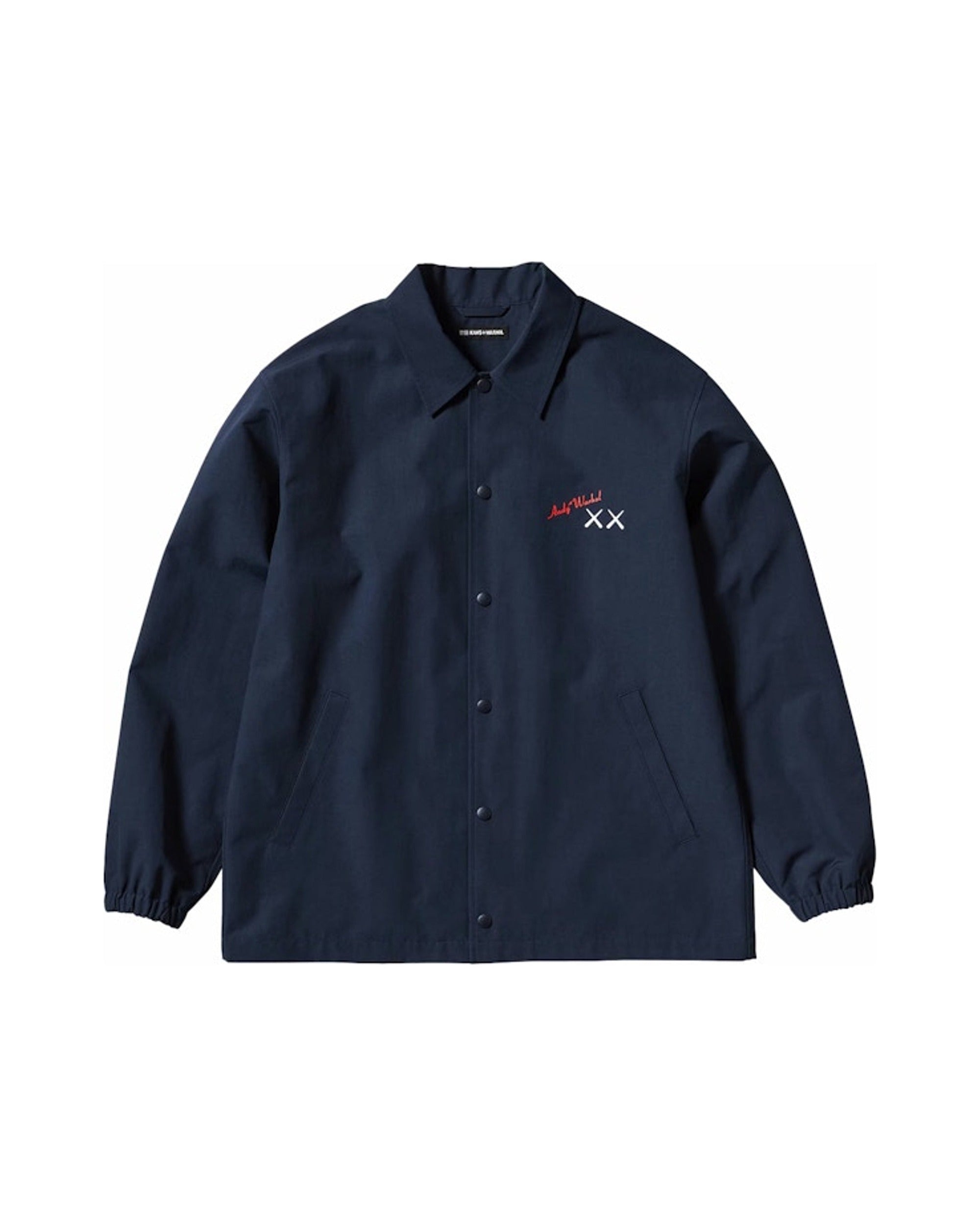 Kaws x Uniqlo Warhol Coach Jacket Navy