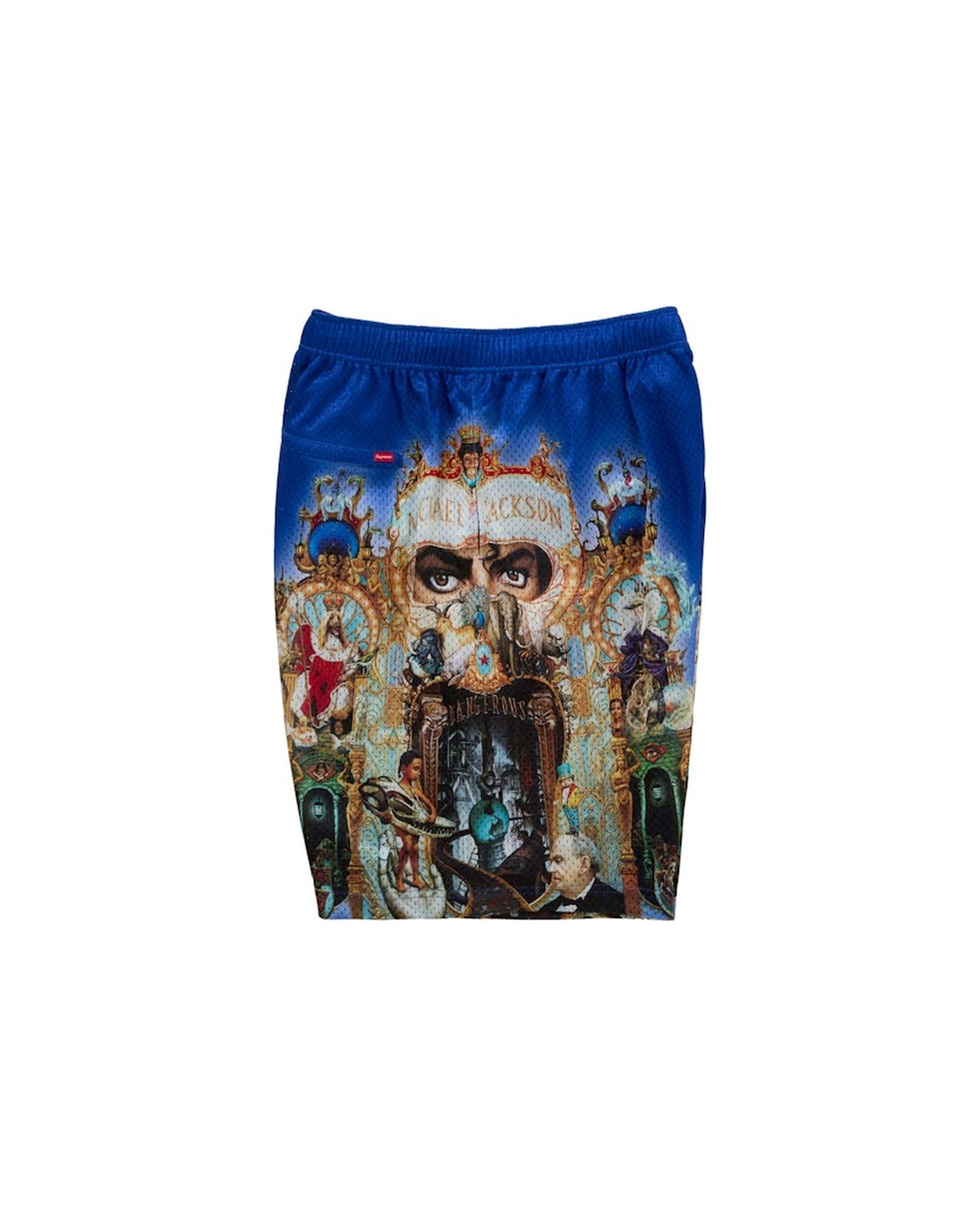 Supreme Michael Jackson Dangerous Mesh Short Royal