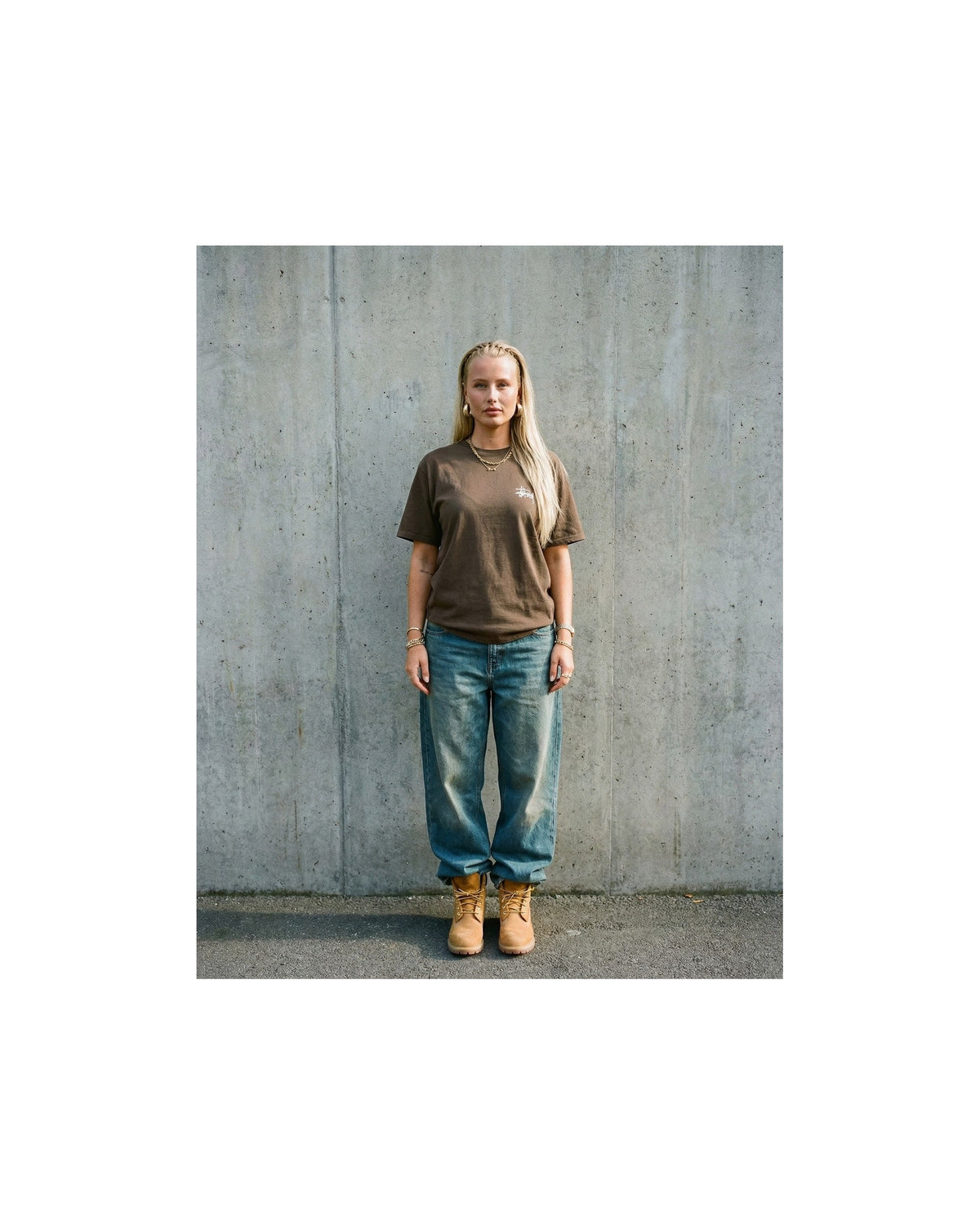 Stussy Basic Tee Coffee