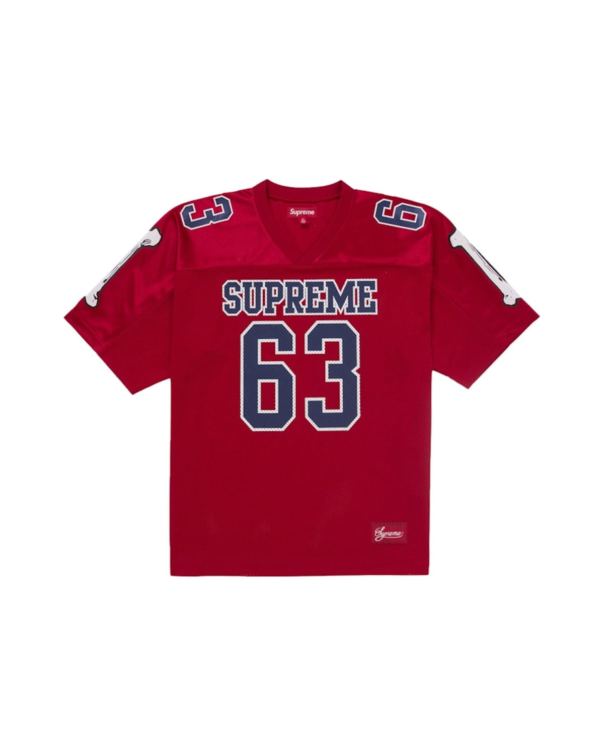 Supreme Bones Football Jersey Red
