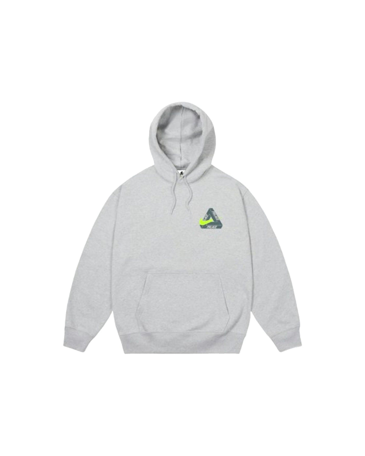 Palace x Nike Tri Swoosh Hood Grey Marl