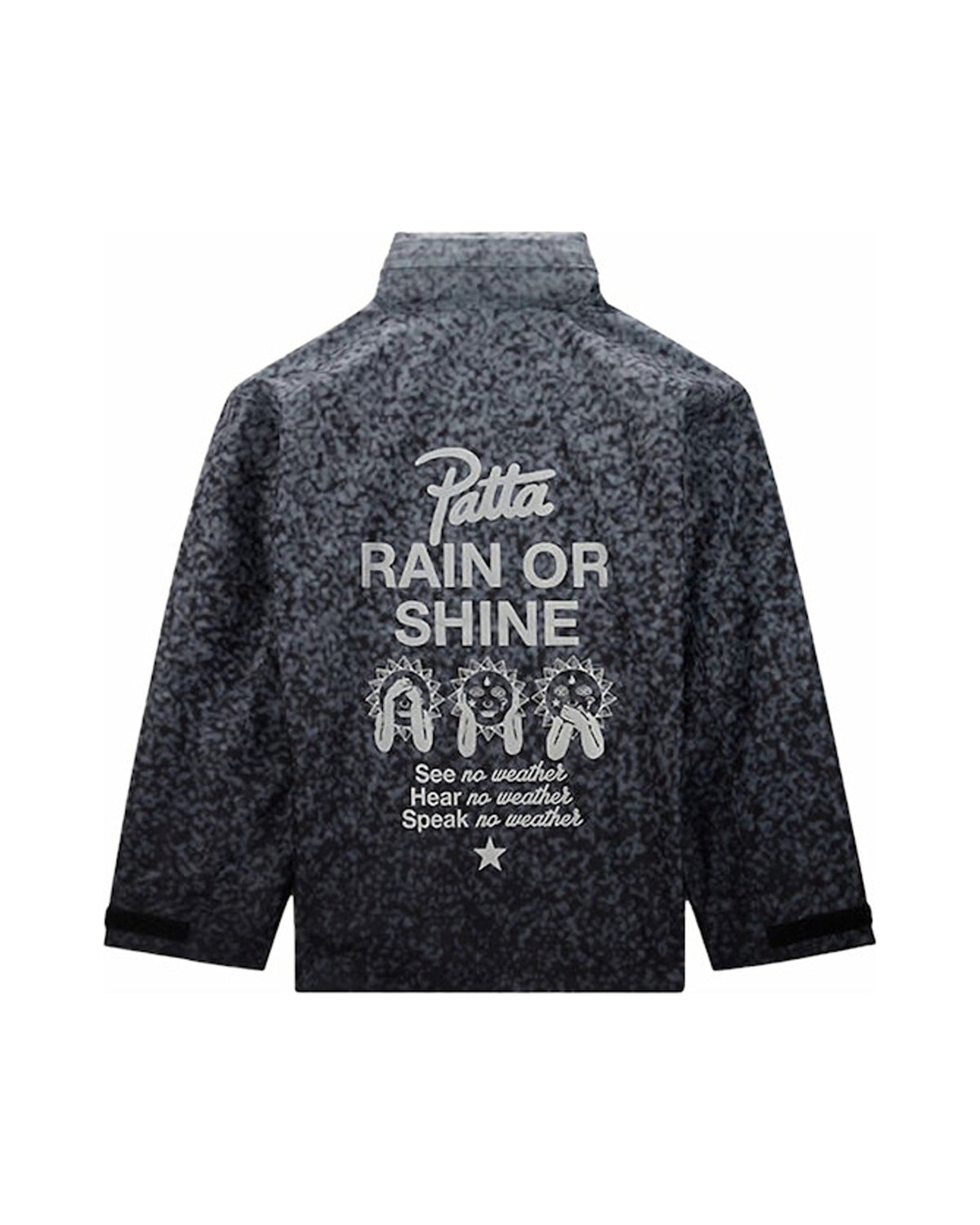 Converse x Patta Rain Jacket Black Gradient