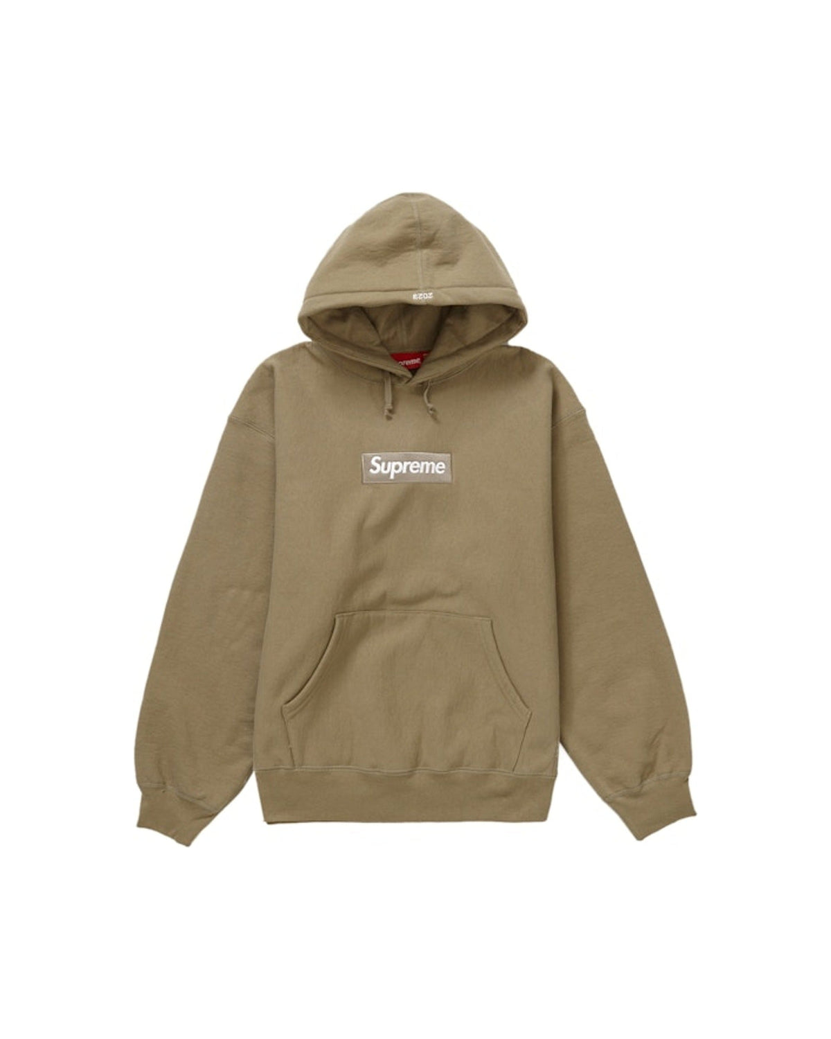 Supreme Box Logo Hoodie (FW23) Dark Sand