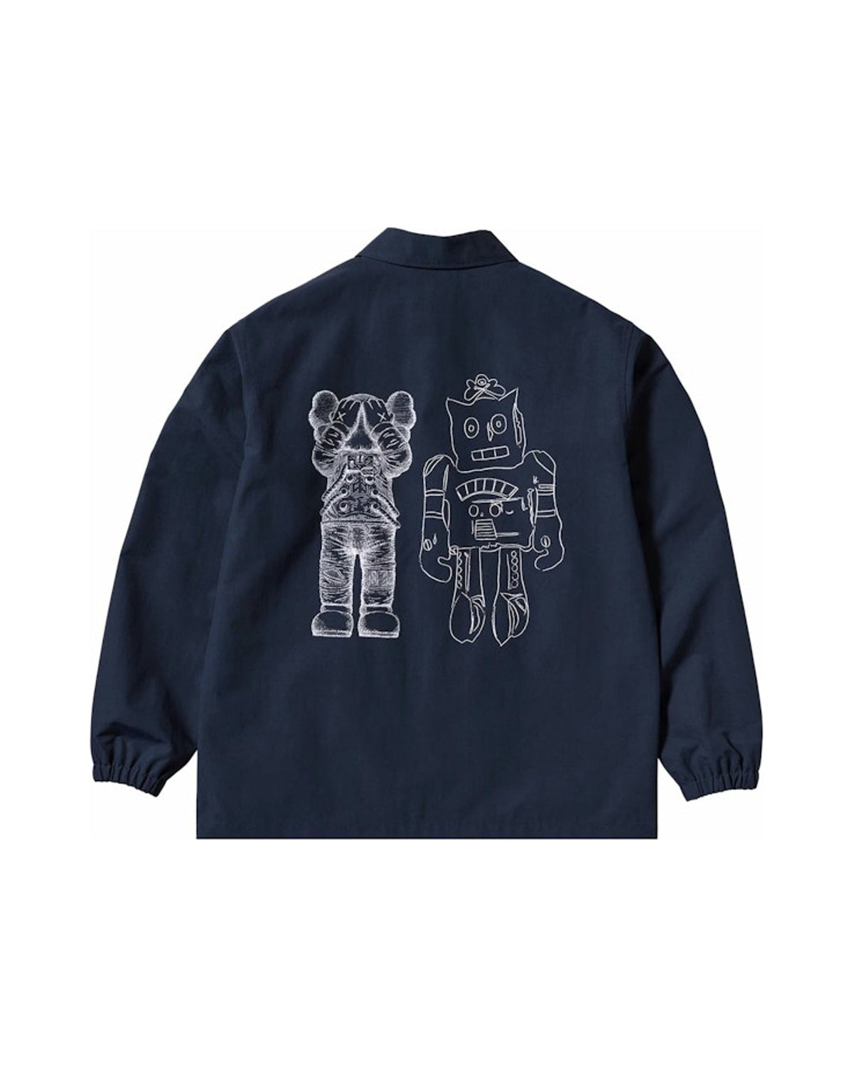 Kaws x Uniqlo Warhol Coach Jacket Navy