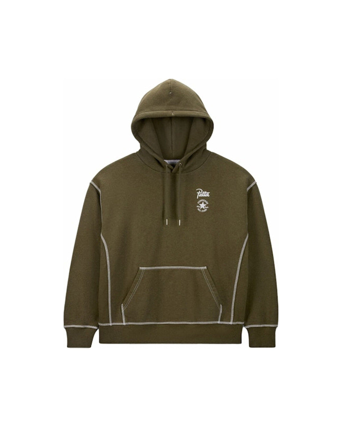 Converse x Patta Gold Standard Hoodie Utility Green Heather