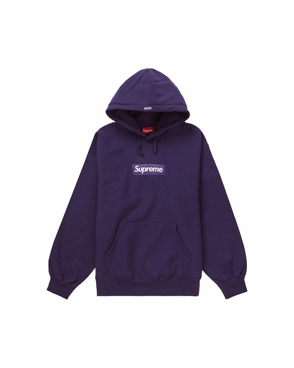 Supreme Box Logo Hoodie (FW23) Dark Purple
