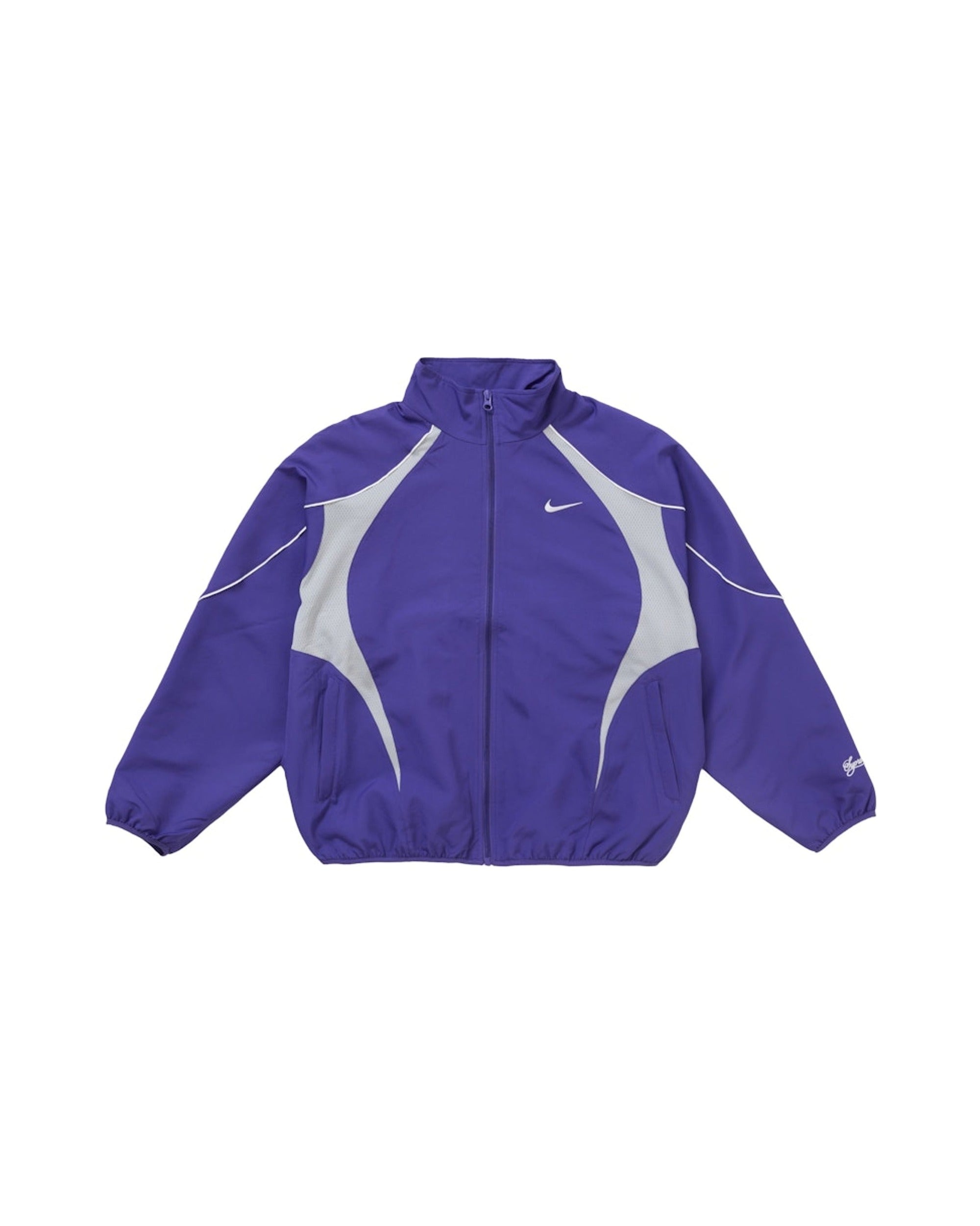 Supreme Nike Track Jacket Purple