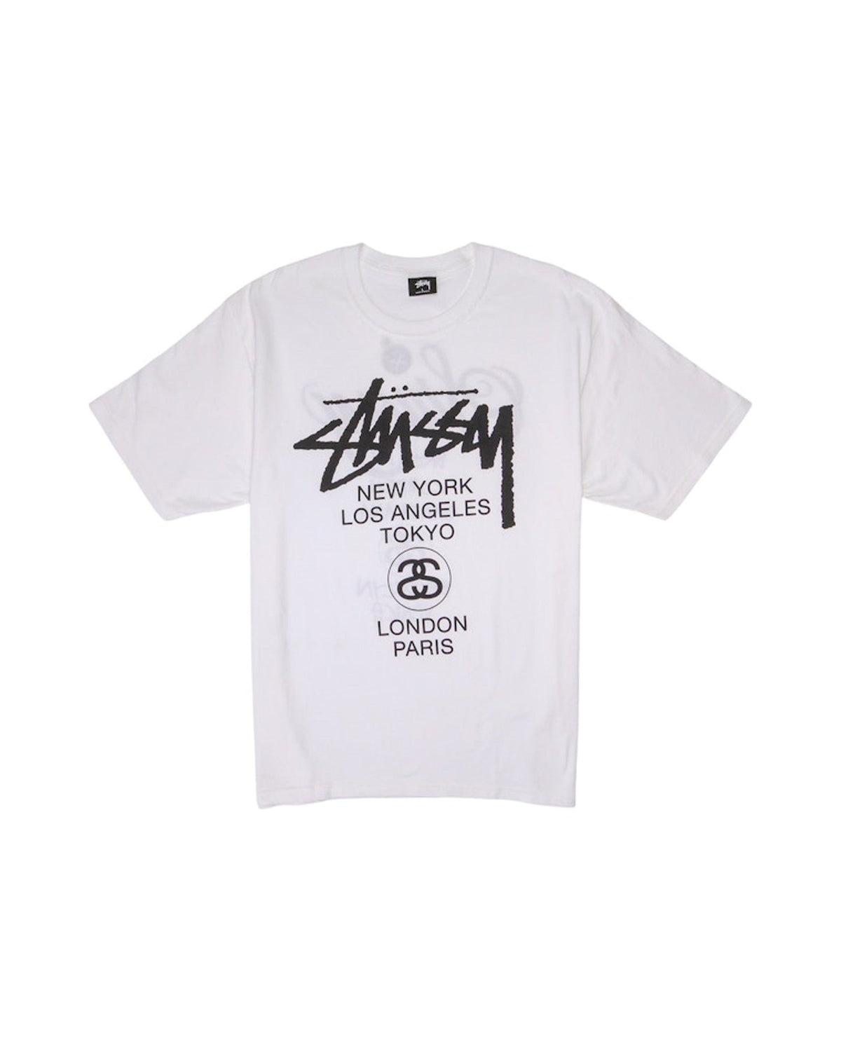 Stussy World Tour Tee White
