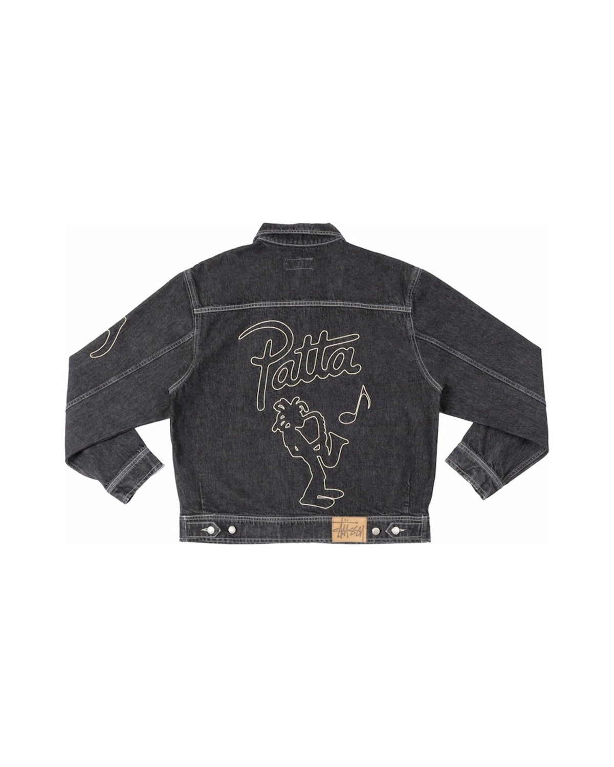 Stussy x Patta Zip Work Jacket Black