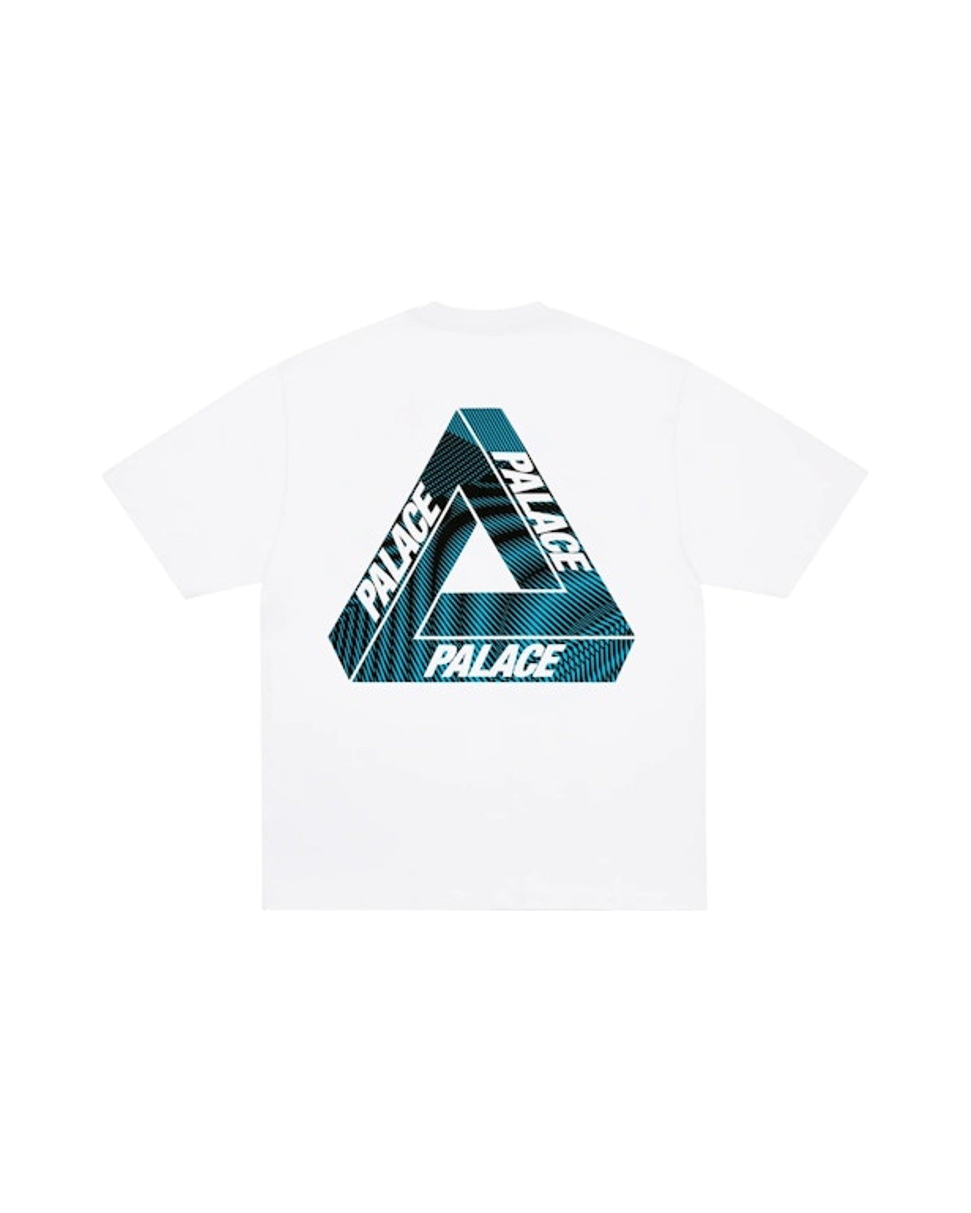 Palace Tri-Vex T-Shirt White/Blue